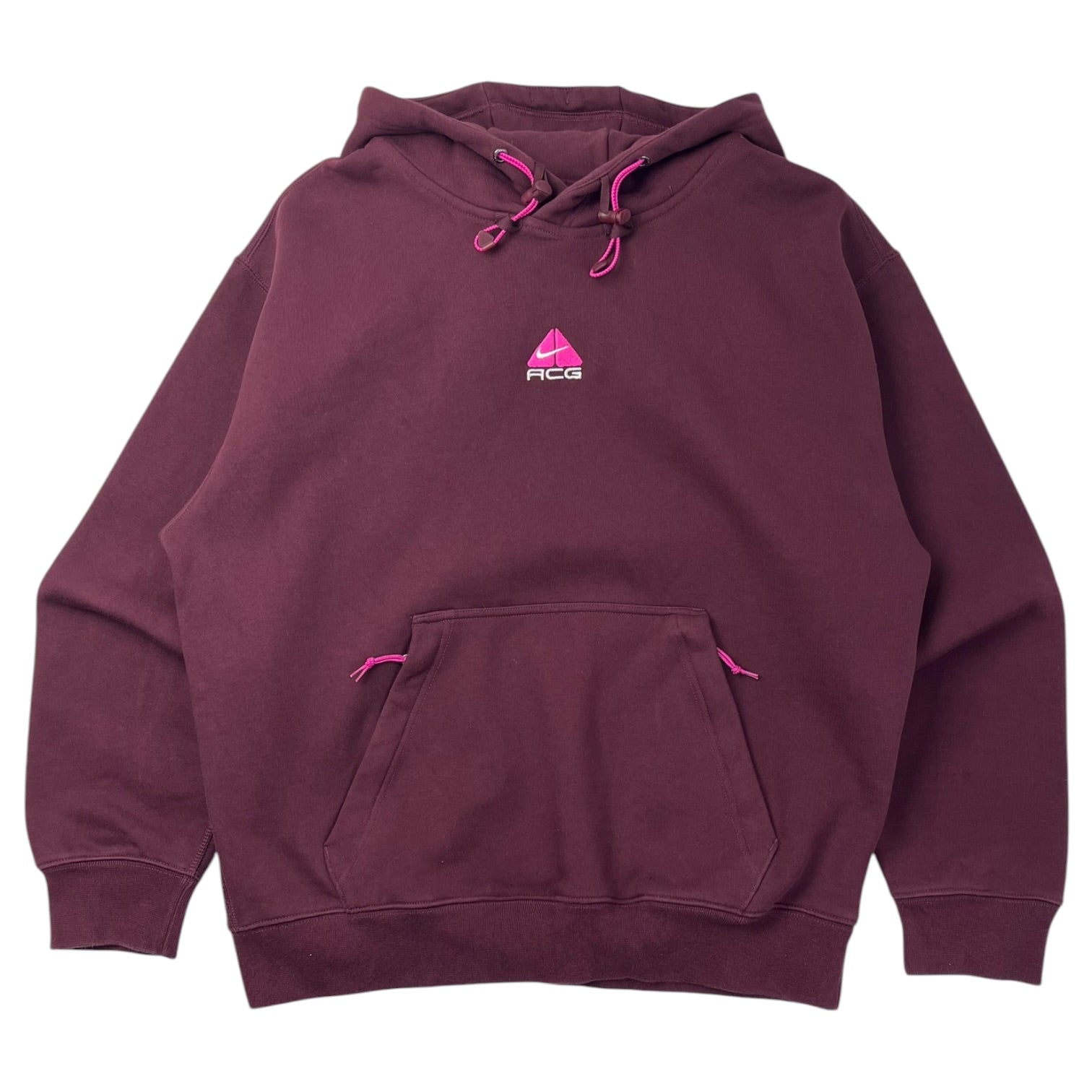 Nike ACG Therma-Fit Fleece Pullover Hoodie “Burgundy Crush”