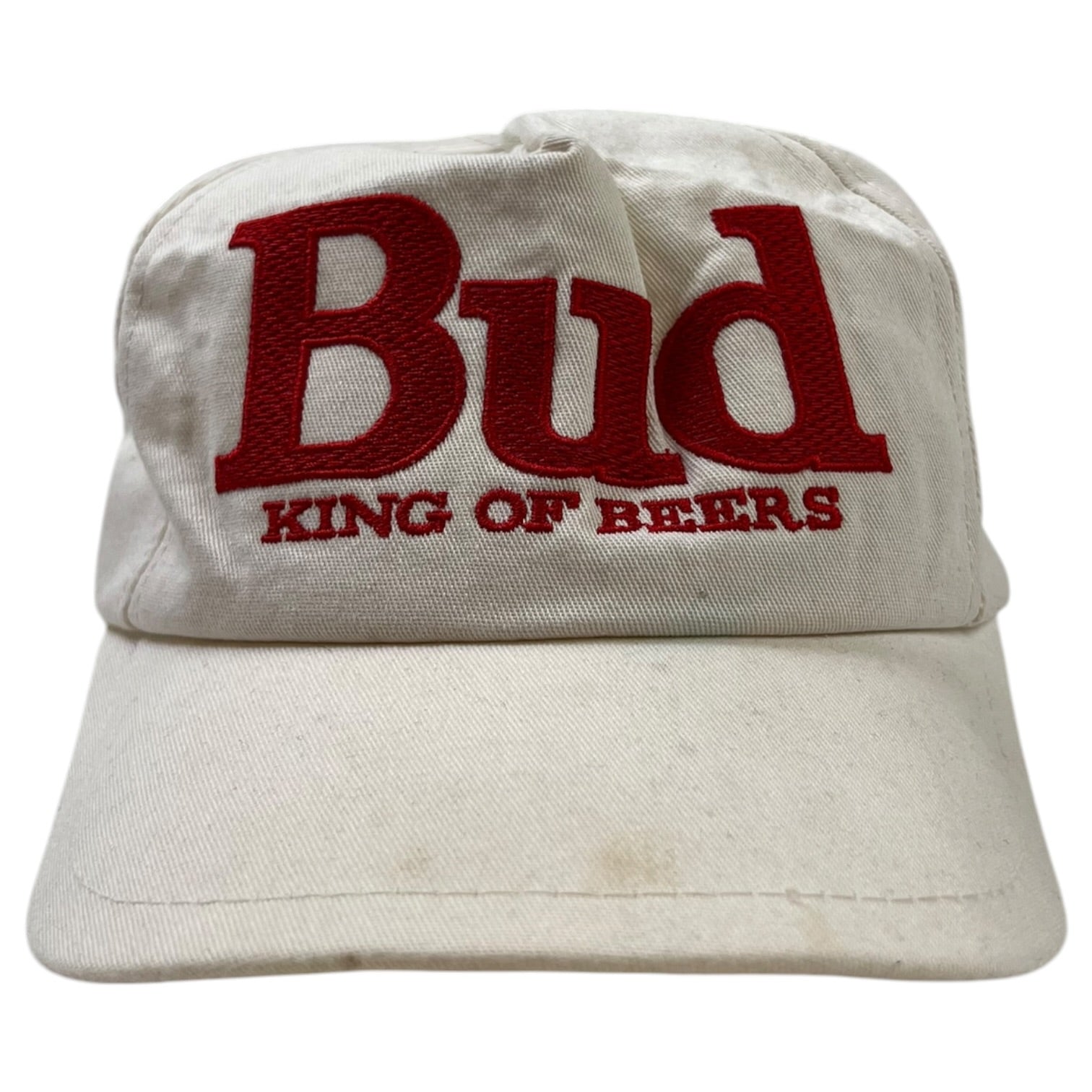 Vintage Budweiser King Of Beers Hat White