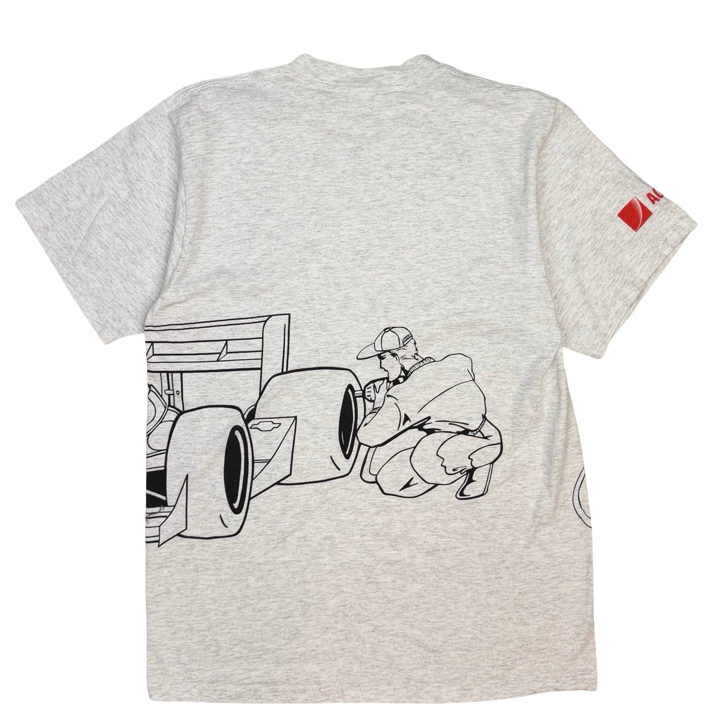 Vintage GT500 Racing Sketch Tee Grey