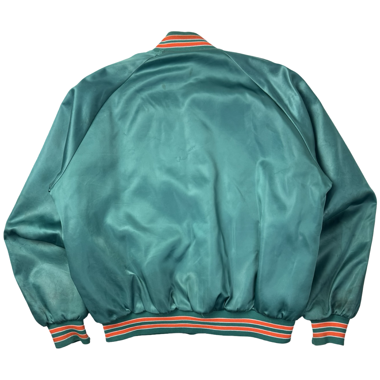 Vintage 80s Miami Dolphins MLB Satin Jacket