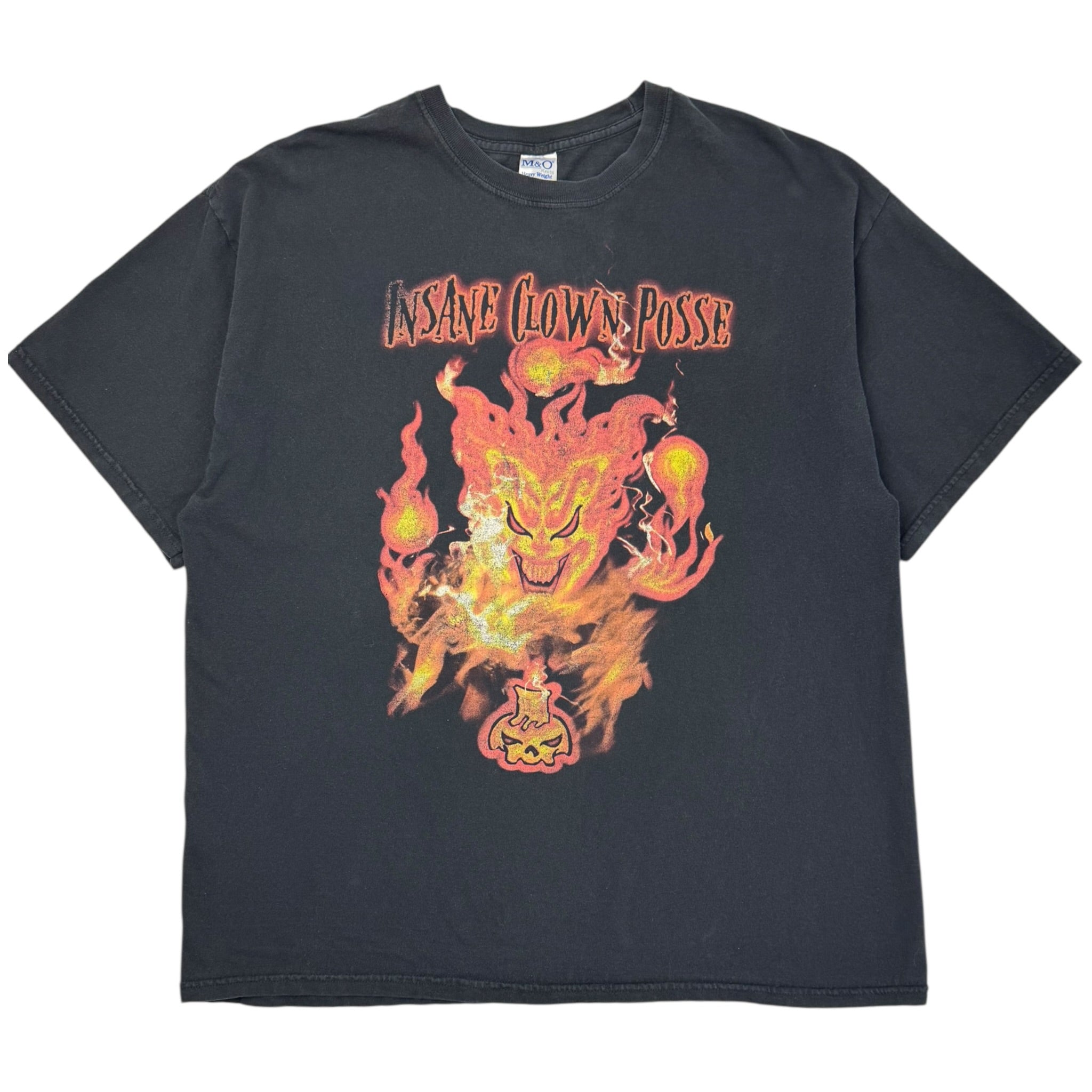 2007 Insane Clown Posse Fire Ball Clown Face T-Shirt