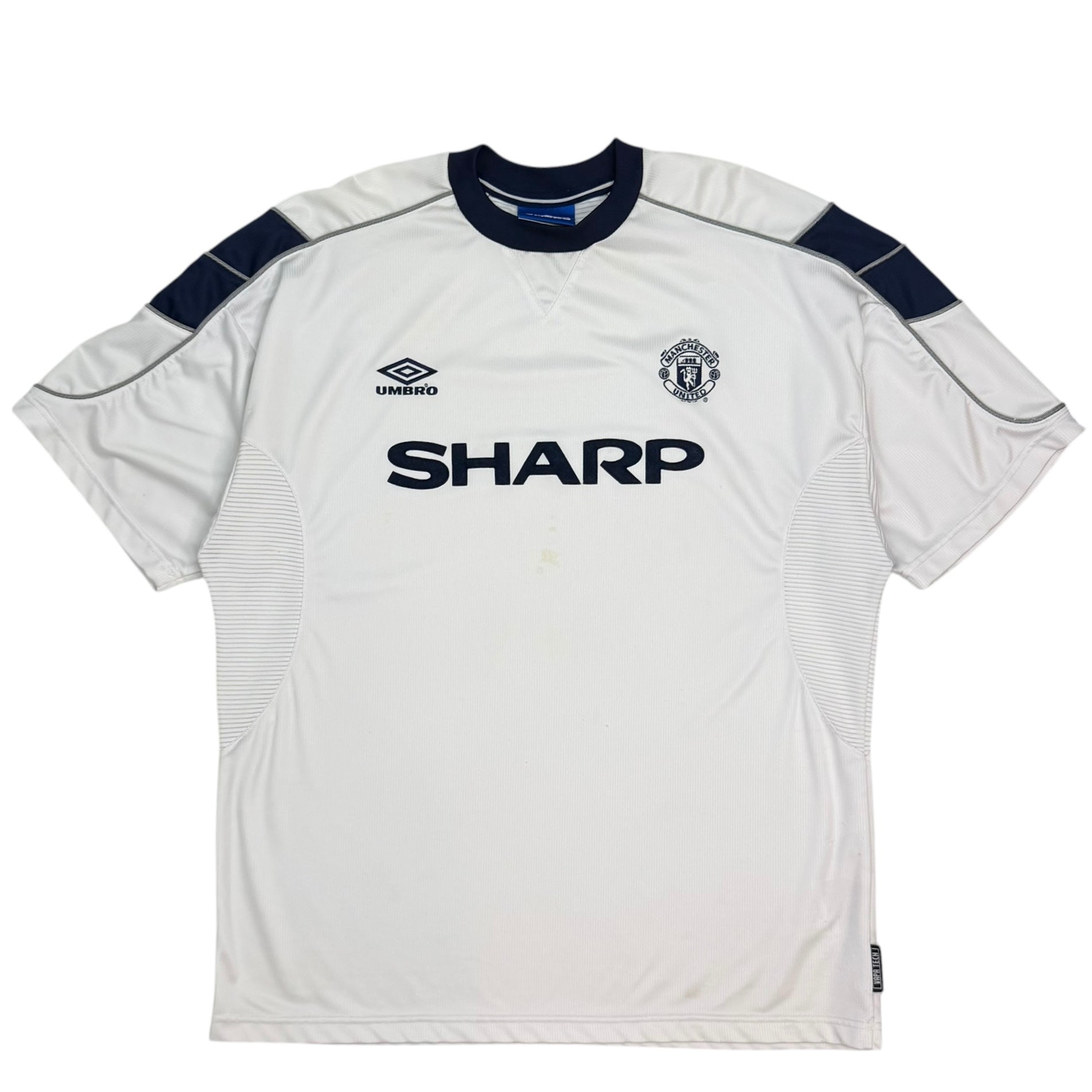 1999-00 Manchester United Third Umbro Jersey White