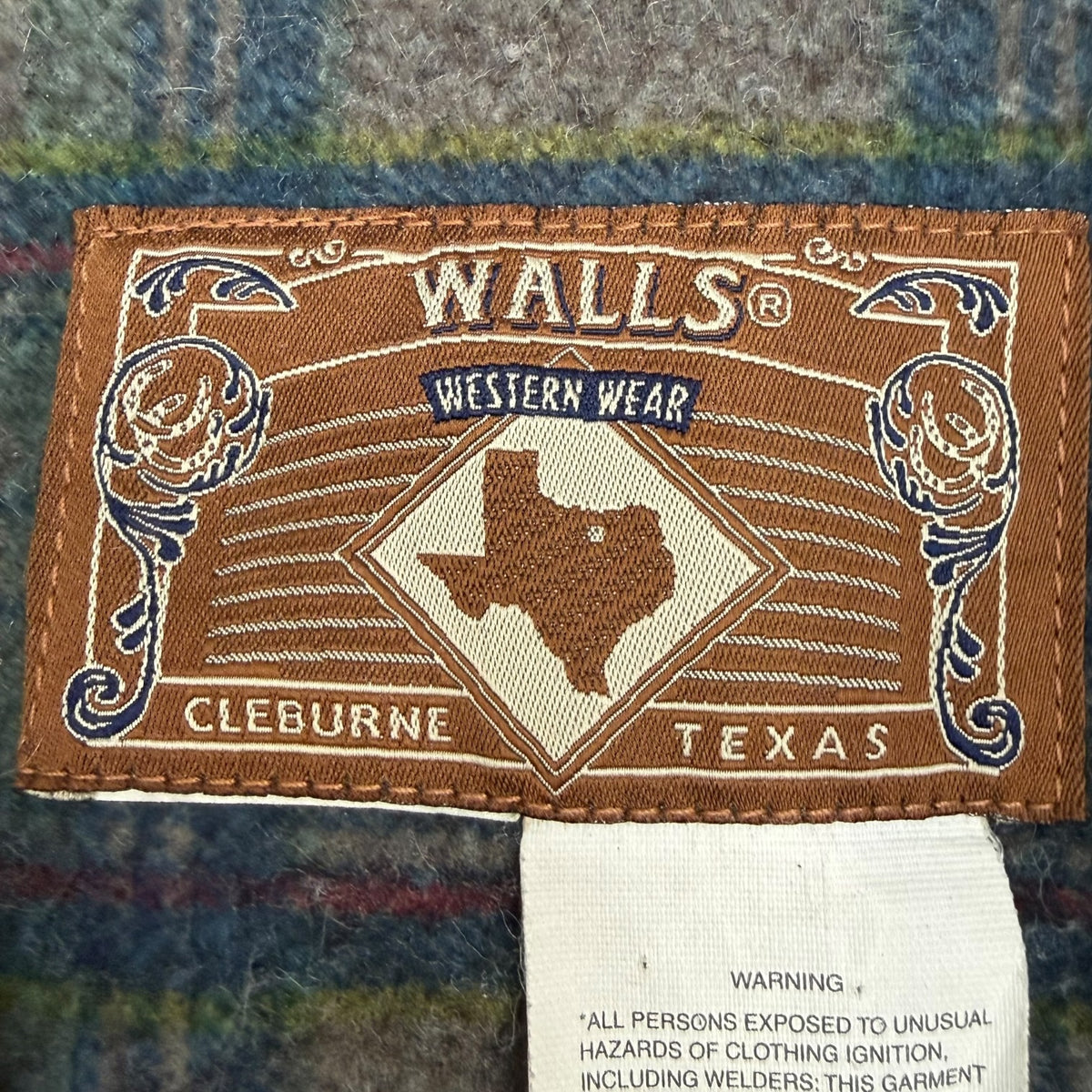 Vintage Walls Western Wear Chore Coat Green