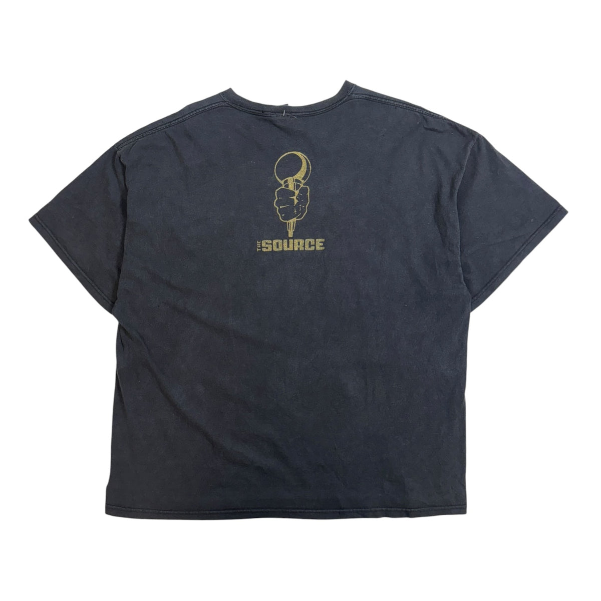 Vintage 90s Biggie Smalls “Notorious B.I.G” The Source Magazine Rap T-Shirt Black