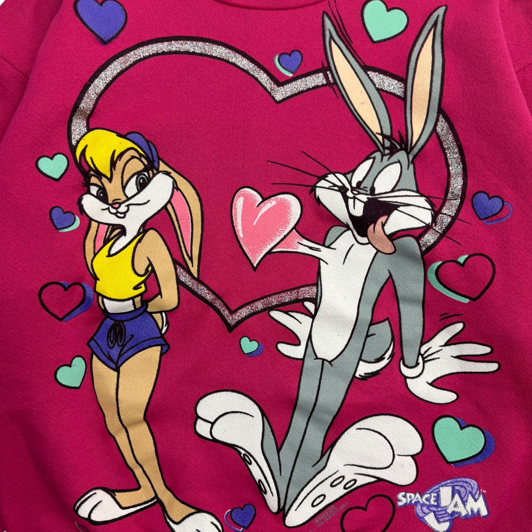 1993 Space Jam “Bugs in Love” Lola Bunny Crewneck