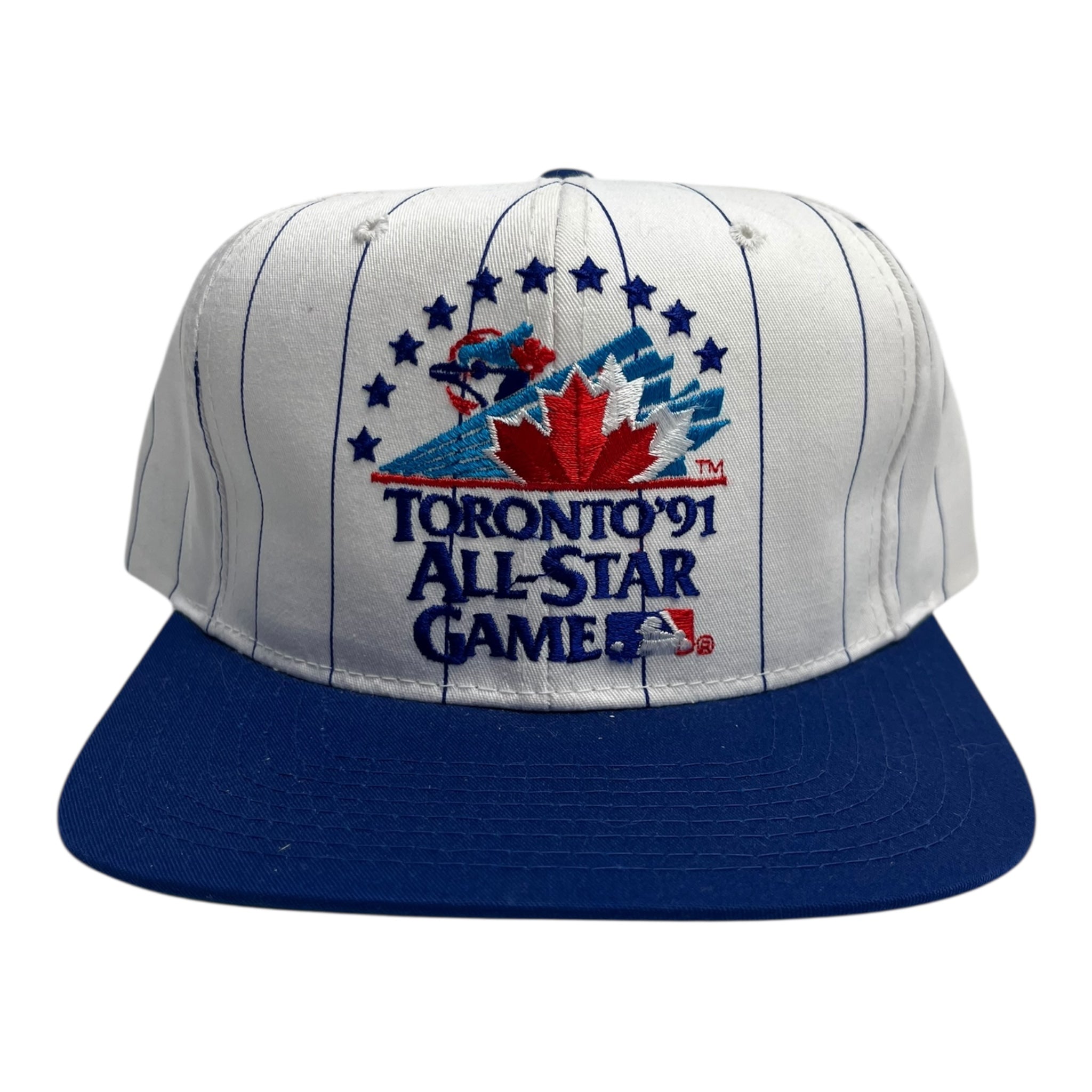 1991 Toronto Blue Jays All Star Game Starter Pinstripe SnapBack Hat