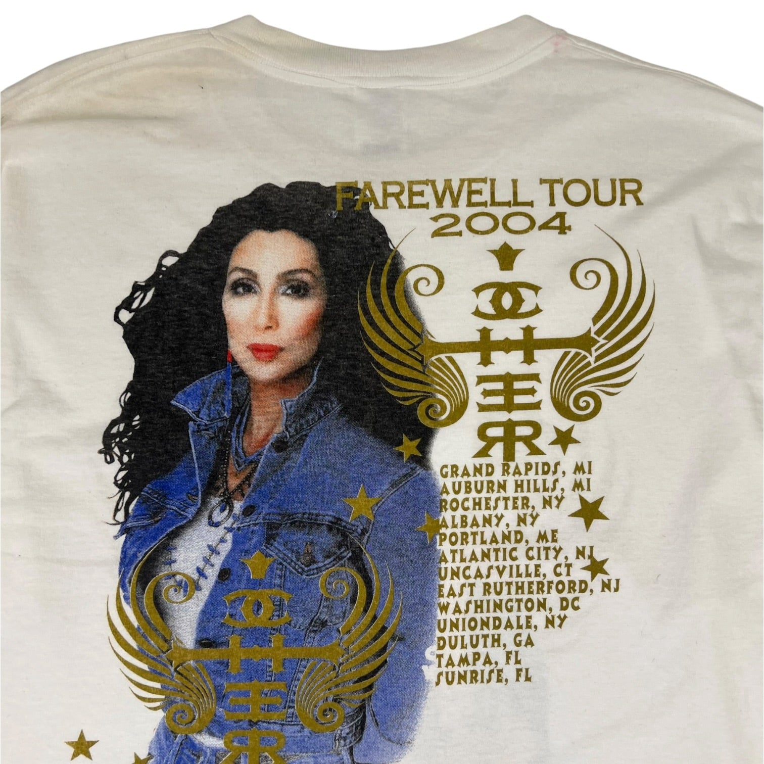 Vintage Cher “Farewell Tour 2004” T-Shirt Black