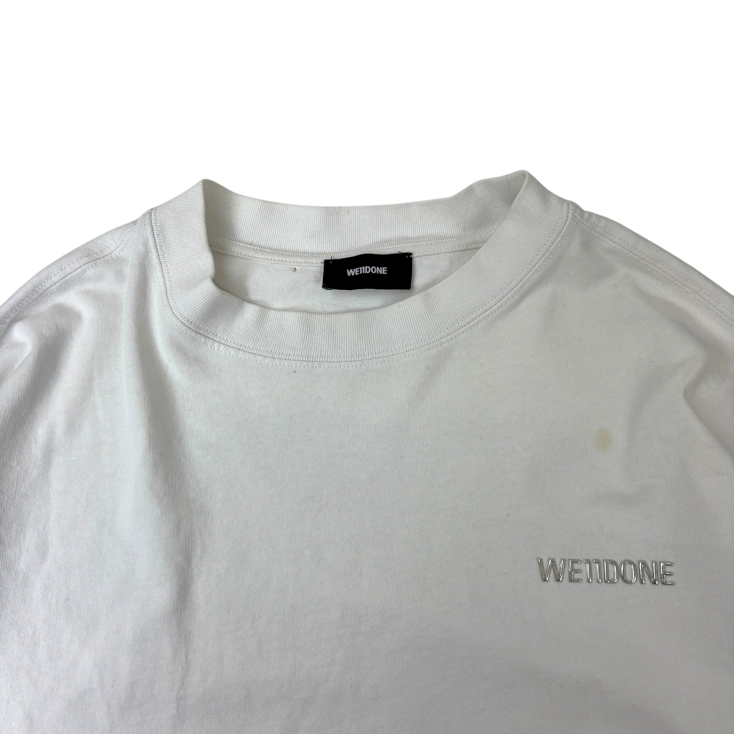 WE11DONE Graphic Long Sleeve Shirt