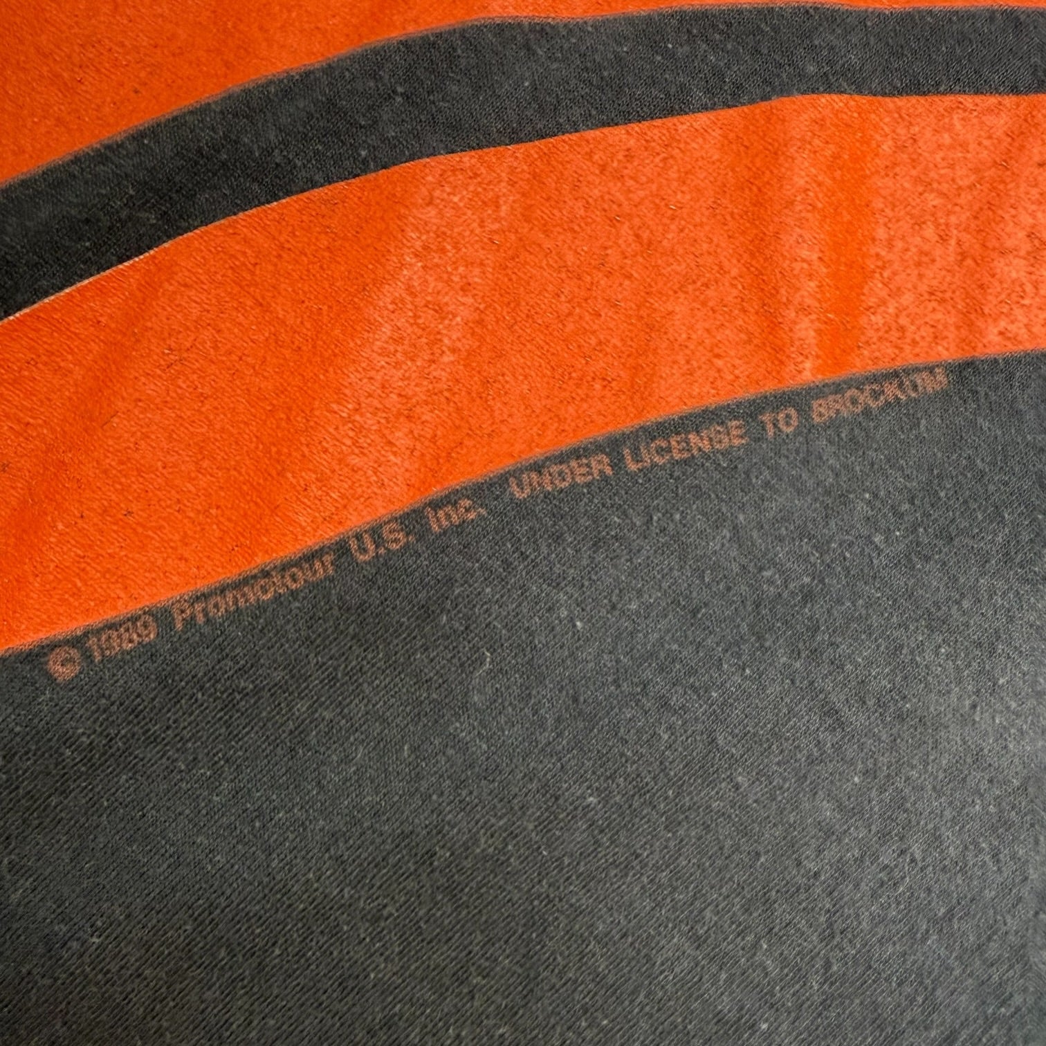 1989 Rolling Stones Canadian Tour Tee Black