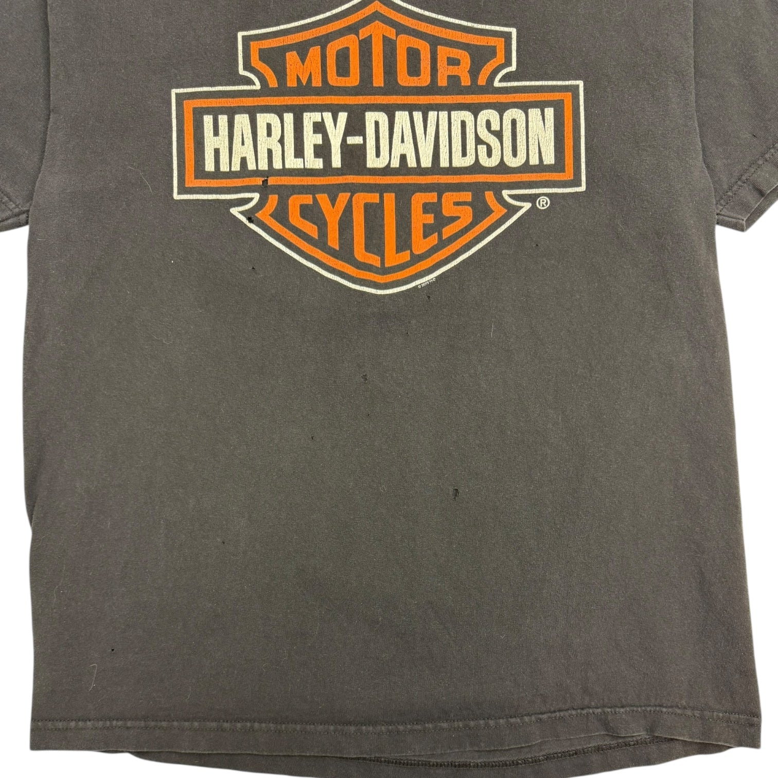Vintage Harley Davidson Edmonton T-Shirt Black