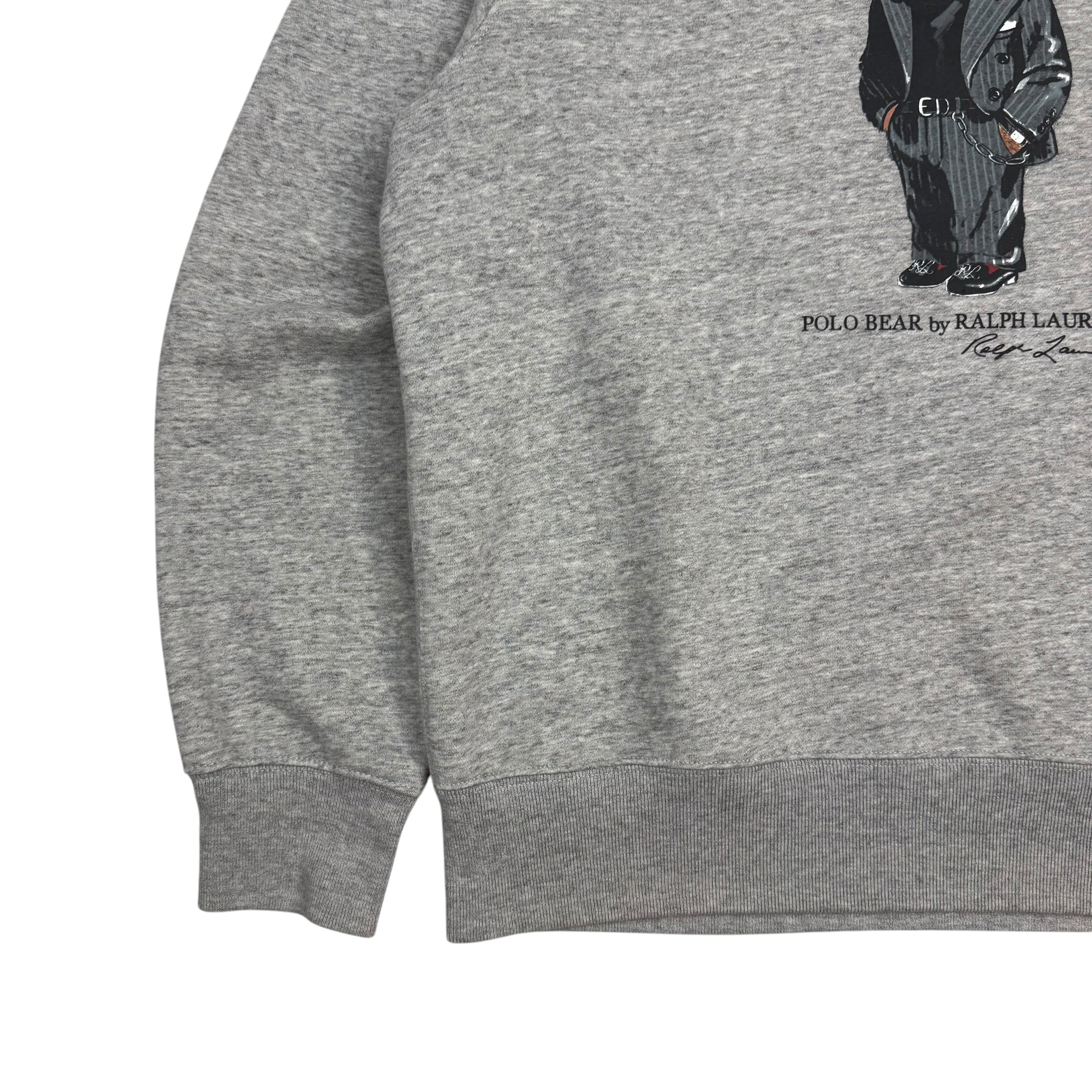 Vintage Polo Ralph Lauren Polo Bear Crewneck Grey