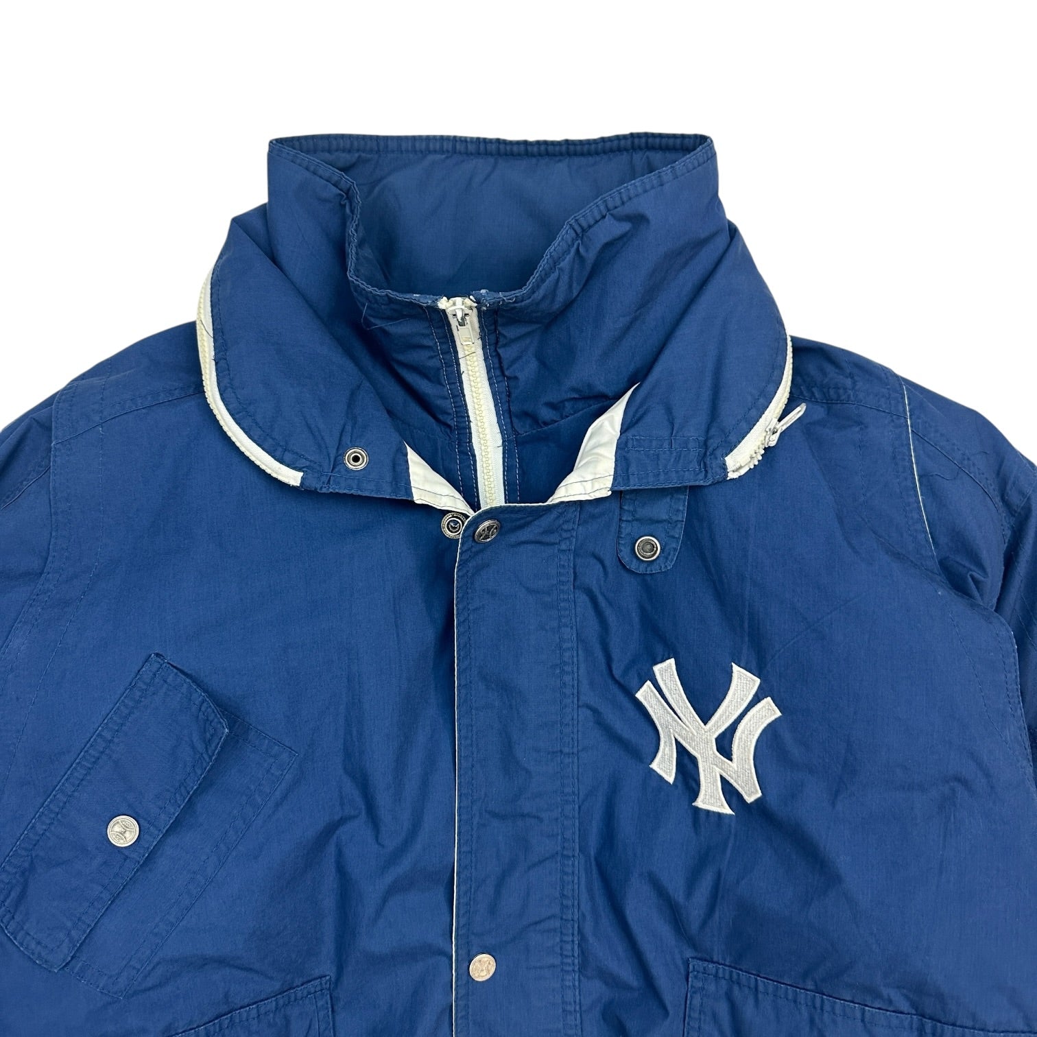 Vintage New York Yankees Zip Up Jacket Navy Blue