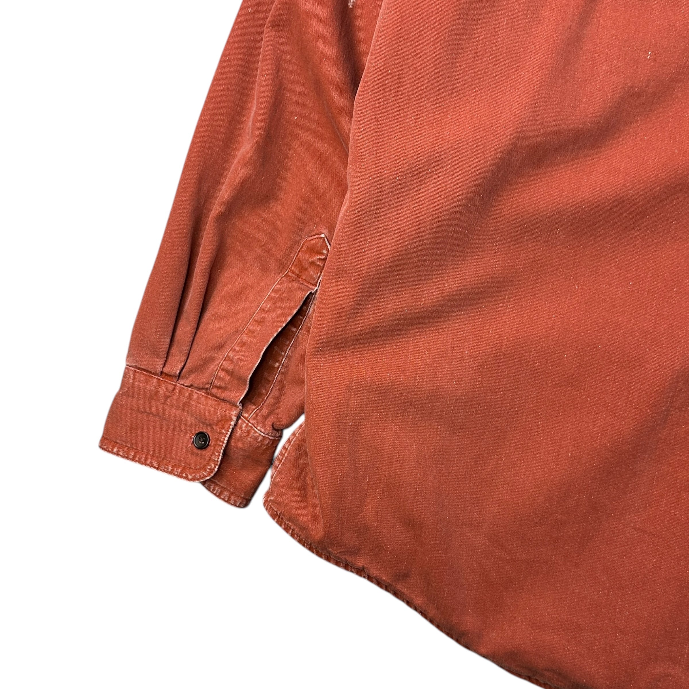 Vintage L.L.Bean Plaid Lined Button Up Red