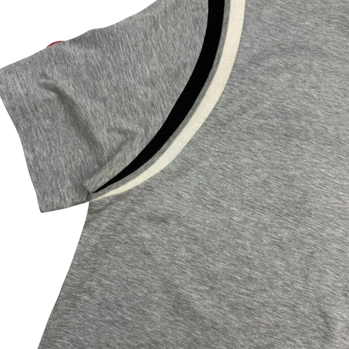 Louis Vuitton Varsity Knit Patch Tee Grey