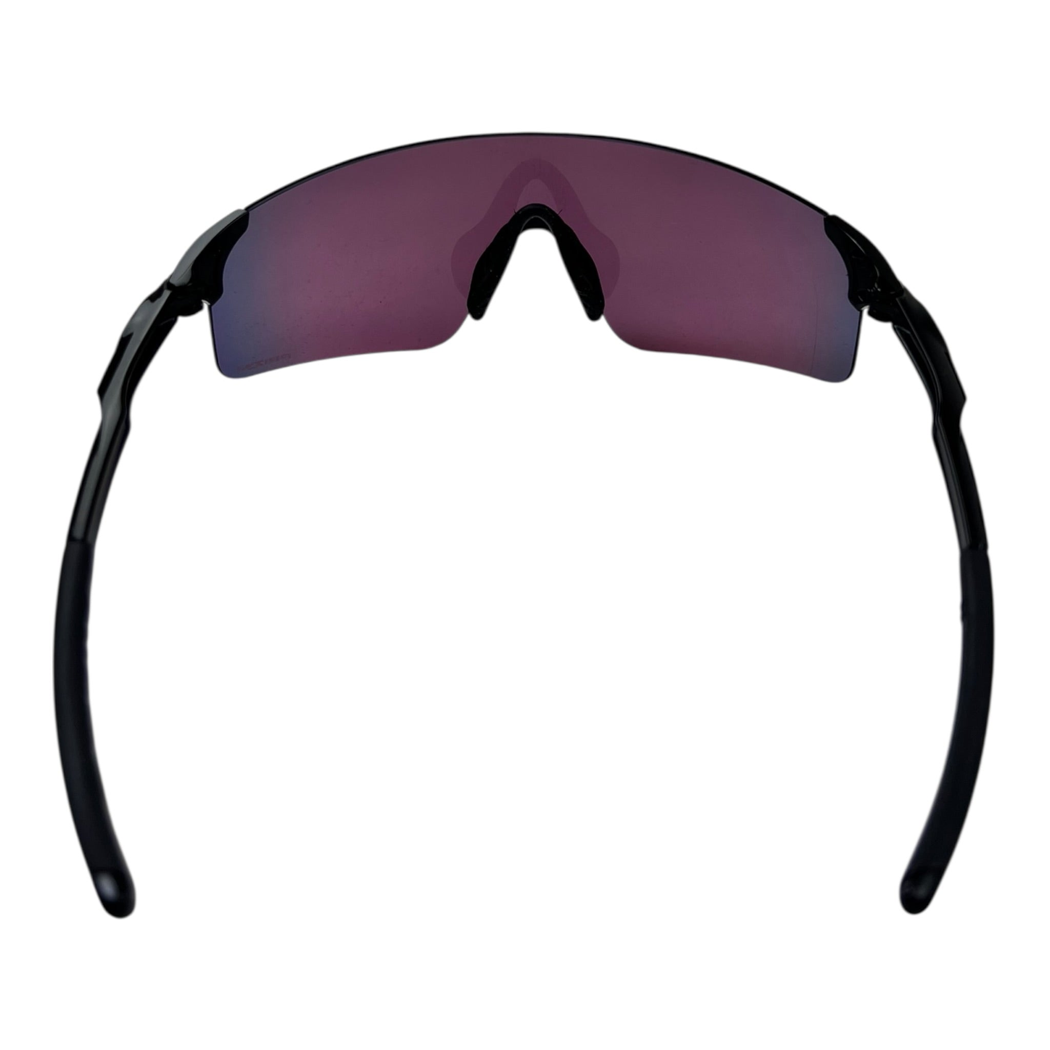 Oakley EVZero Blade Sunglasses Rimless Shield Polished Black Frame Prizm Road Lens
