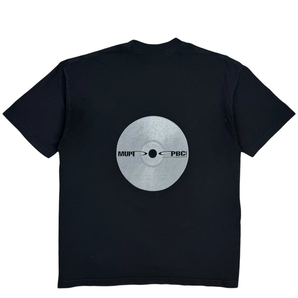 Playboi Carti I AM MUSIC Silver Disc Tee Black