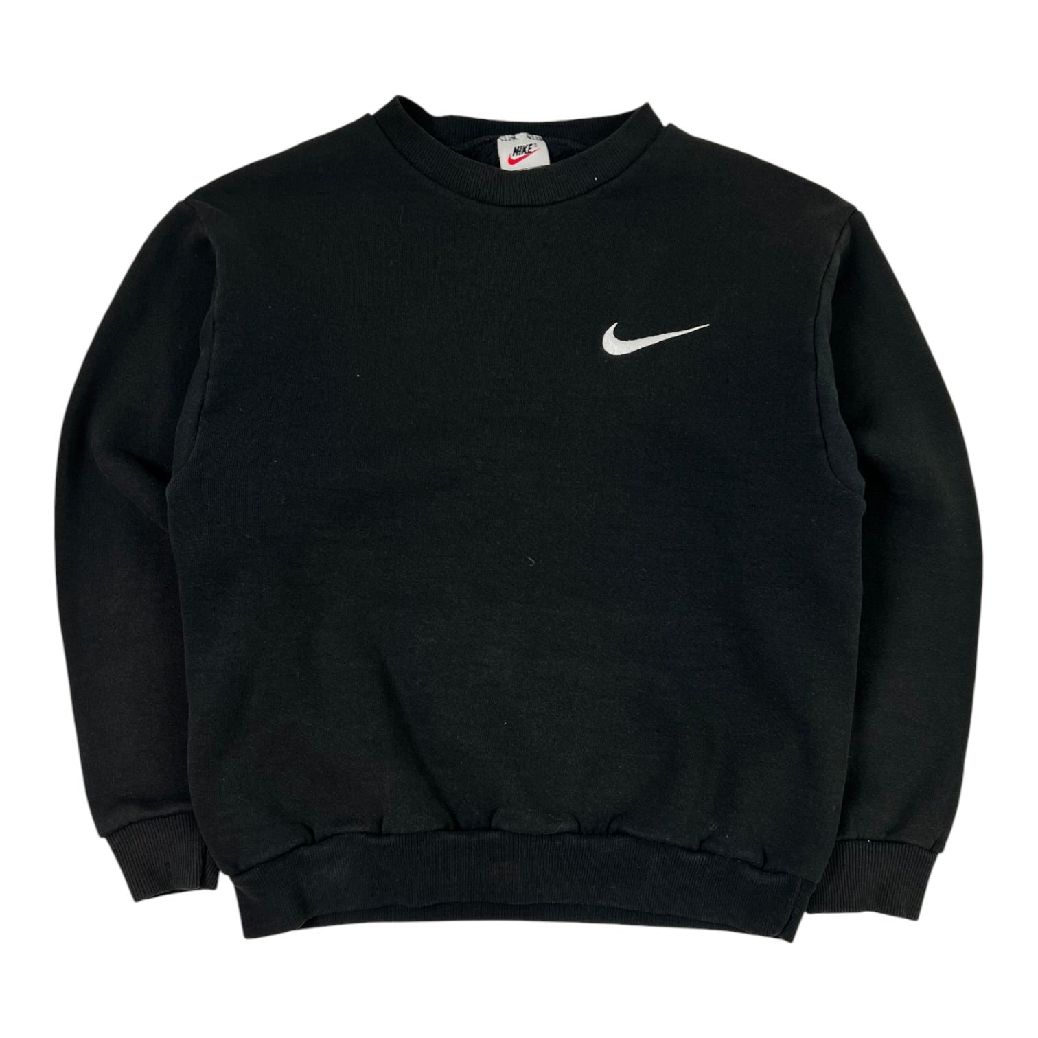 (W)Vintage Nike Swoosh Crewneck Black