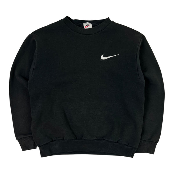 (W)Vintage Nike Swoosh Crewneck Black