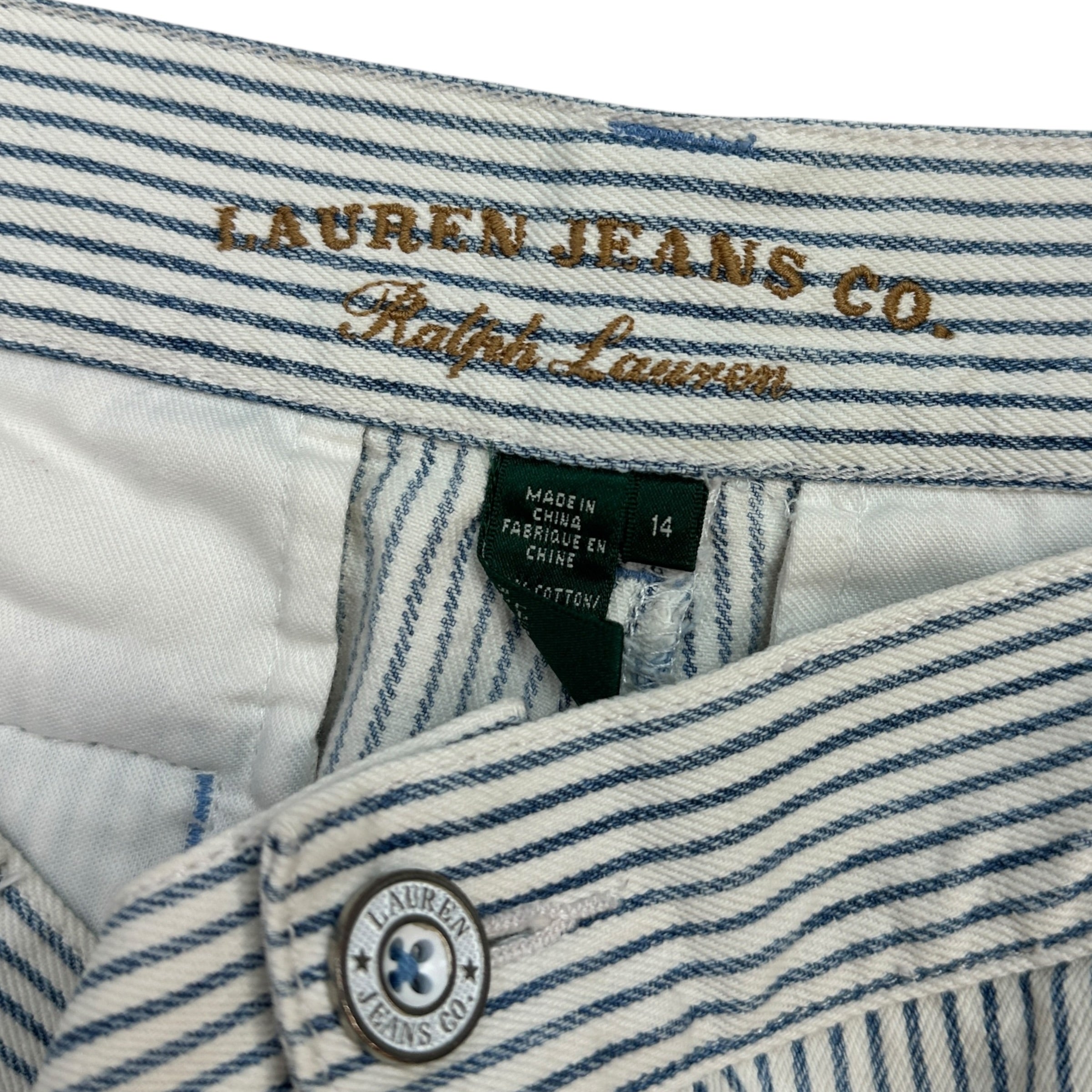 (W) Vintage Ralph Lauren Jeans Co Striped Pants