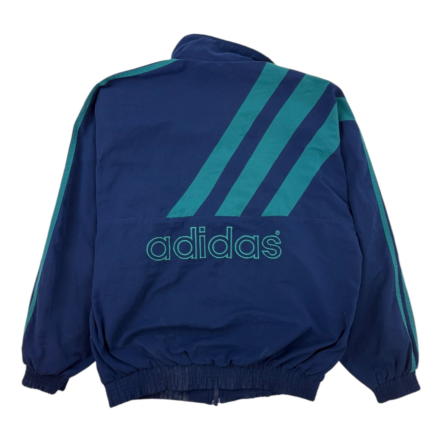 Vintage Adidas Track Jacket Navy/Green