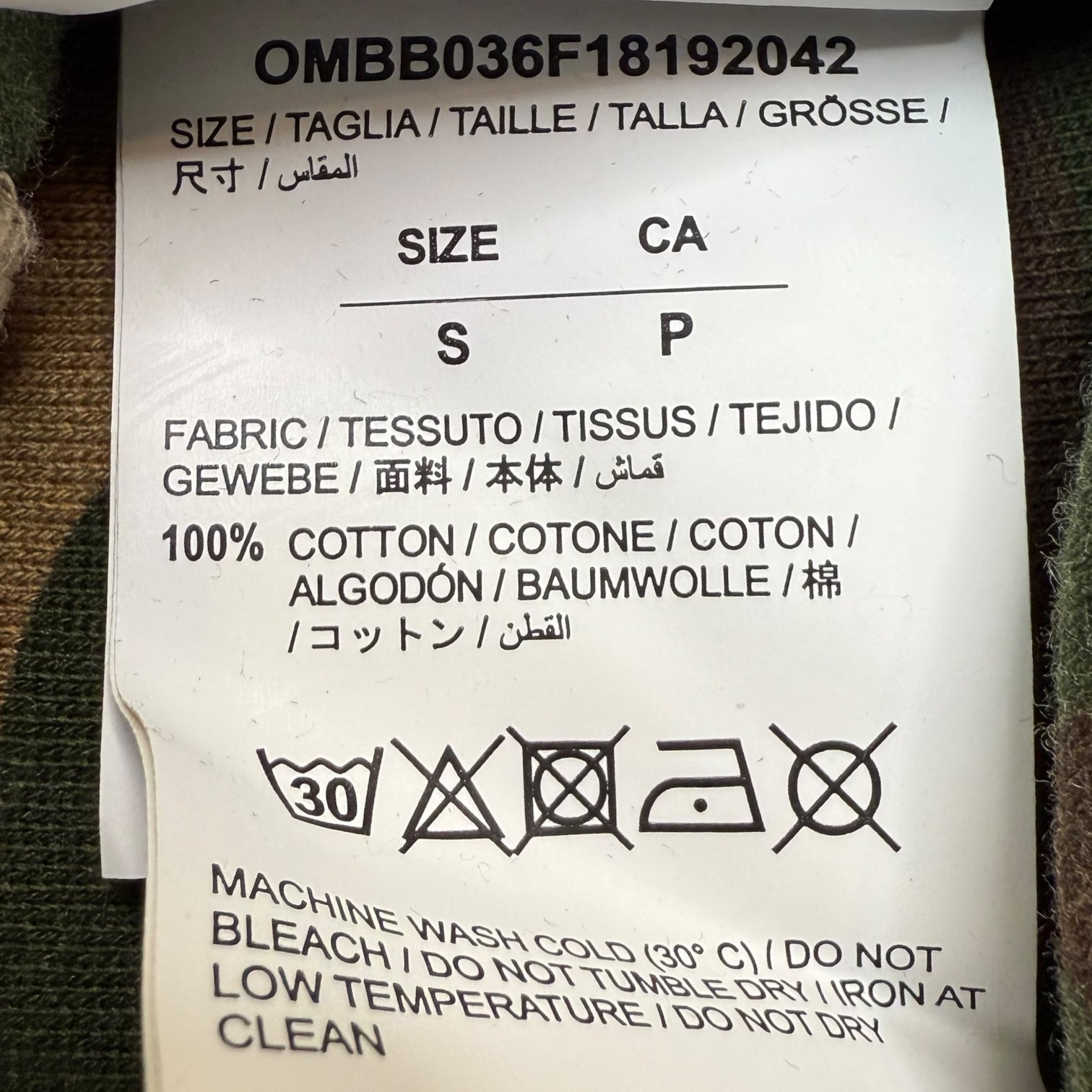 Off-White Arrows Hoodie Multicolour Camo