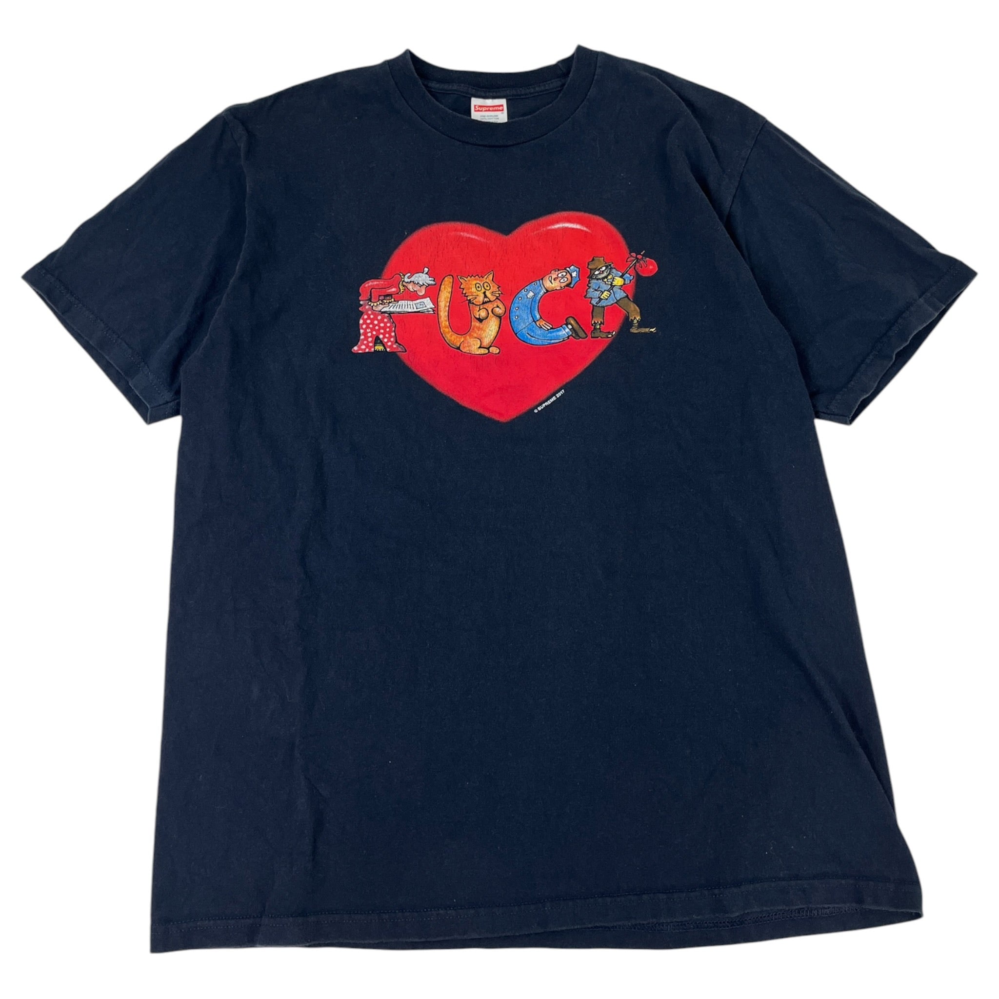 Supreme Fuck Love T-Shirt Black