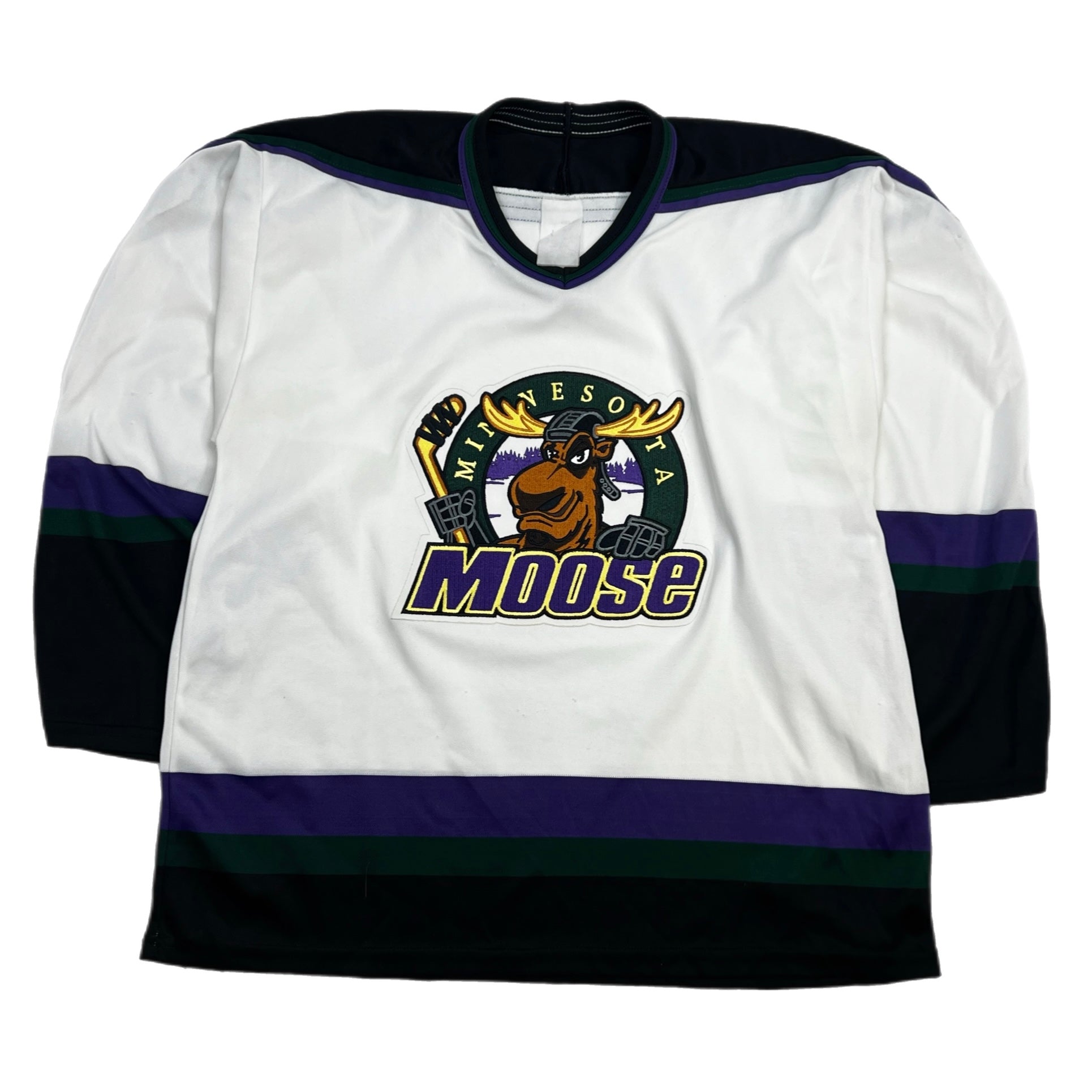 Vintage Bauer IHL Minnesota Moose Away Jersey