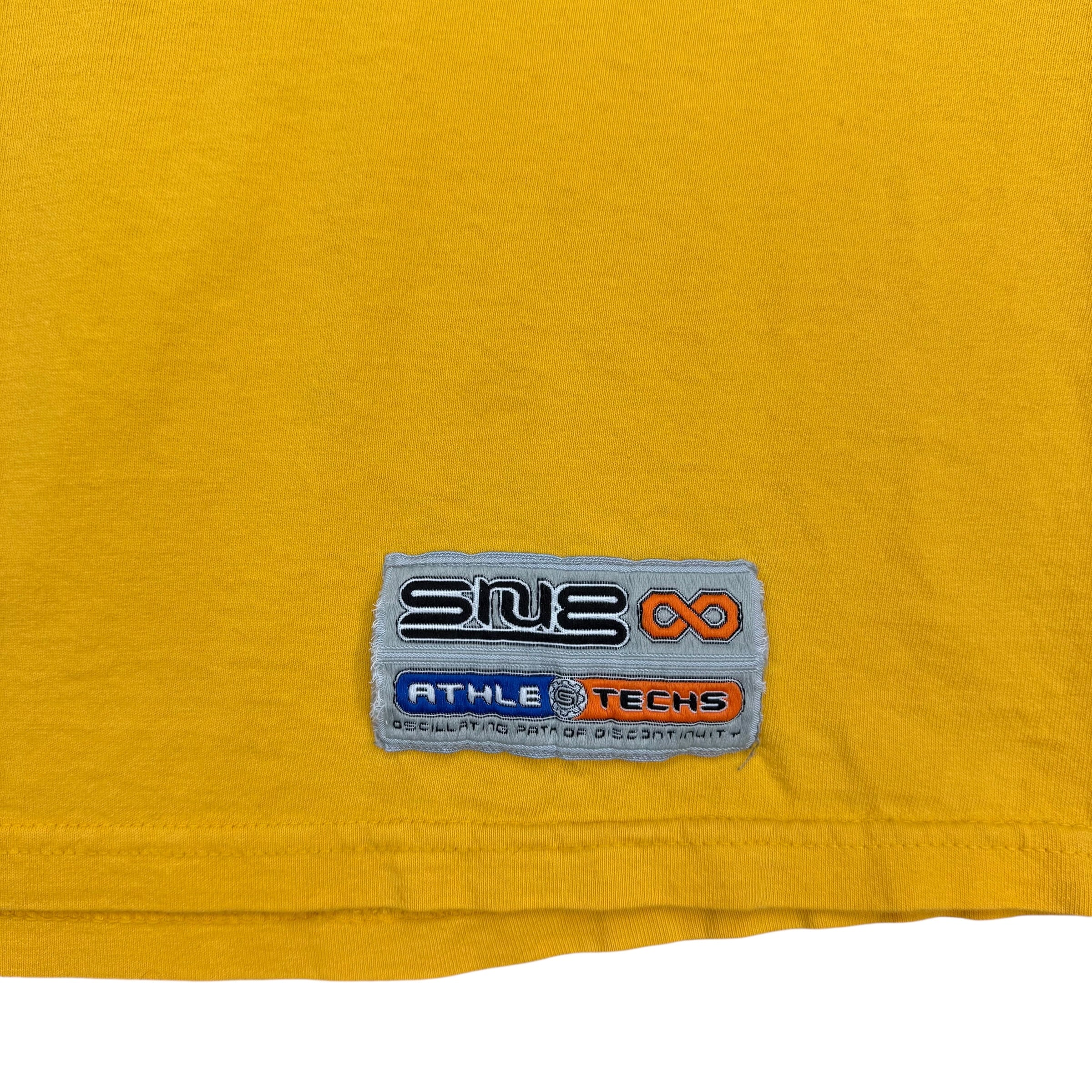 Vintage Snug Athle Techs Tee Yellow
