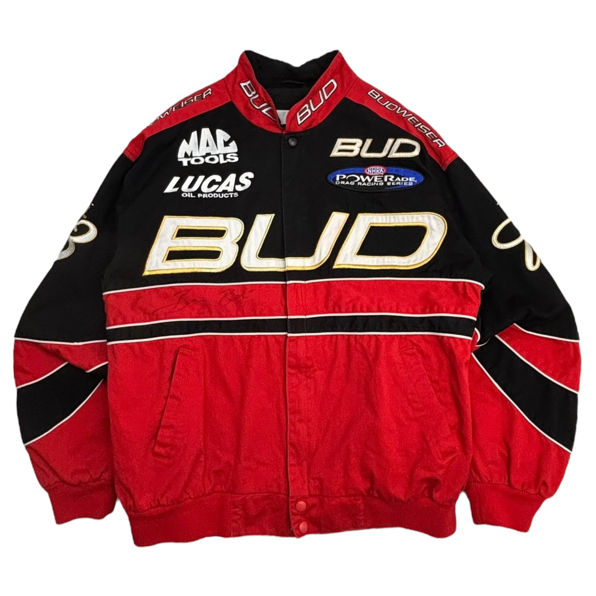 Vintage Budweiser "BUD" NASCAR Racing Jacket
