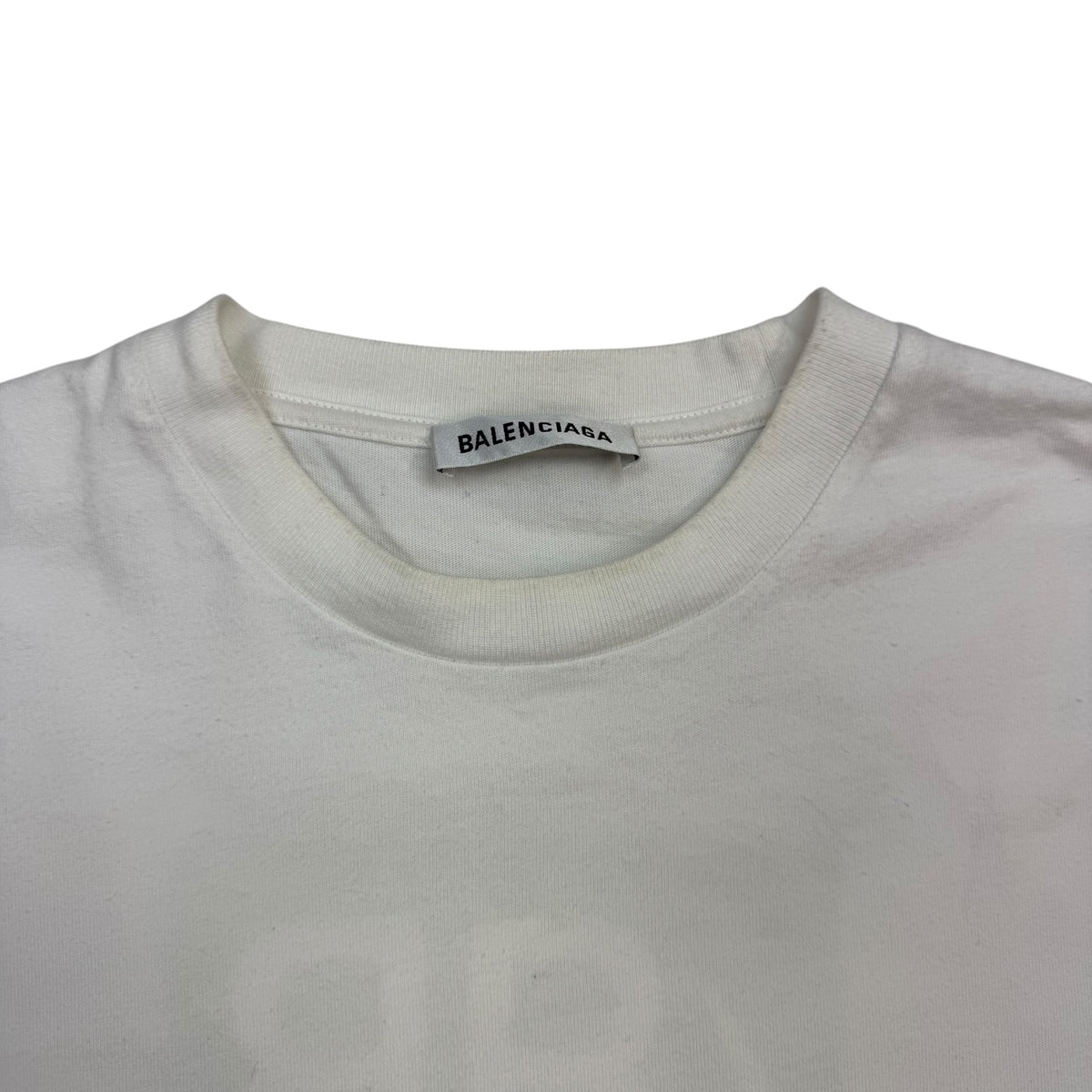 Balenciaga BB Eco Logo Tee White