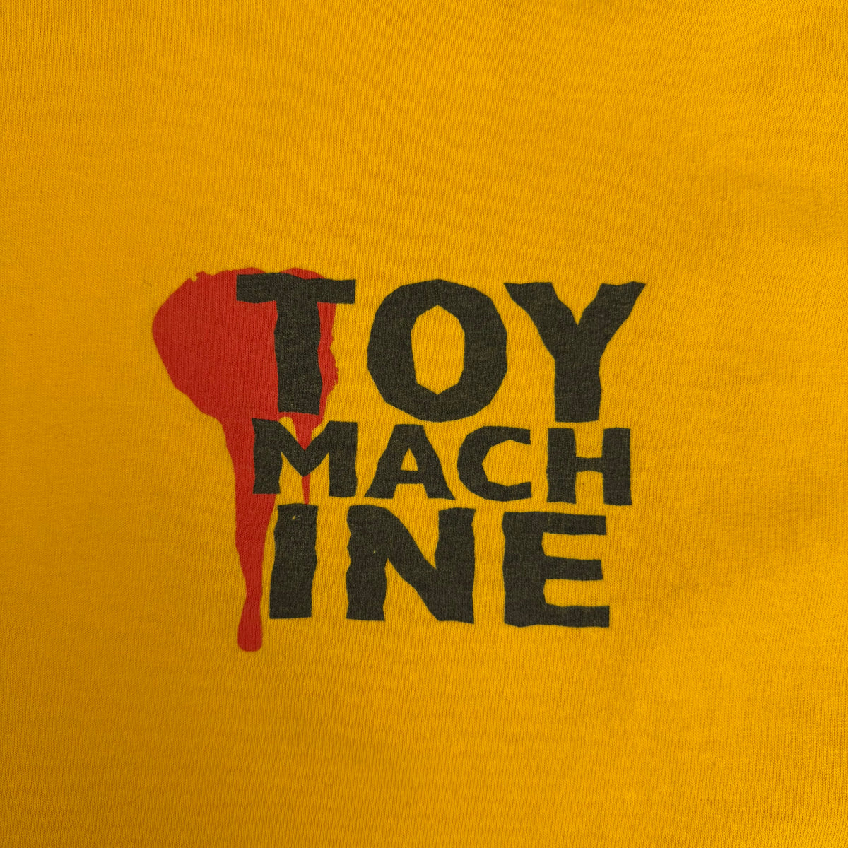 Vintage Toy Machine Skate Tee Yellow