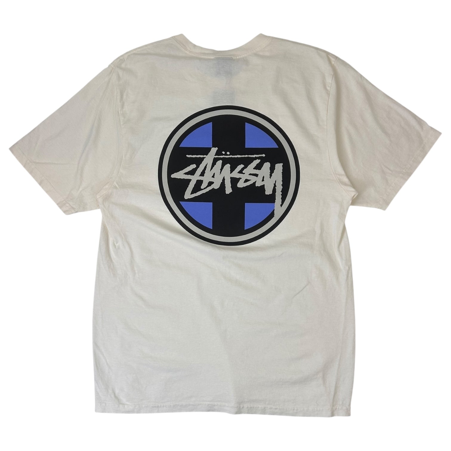 Stussy Cross Dot T-Shirt White