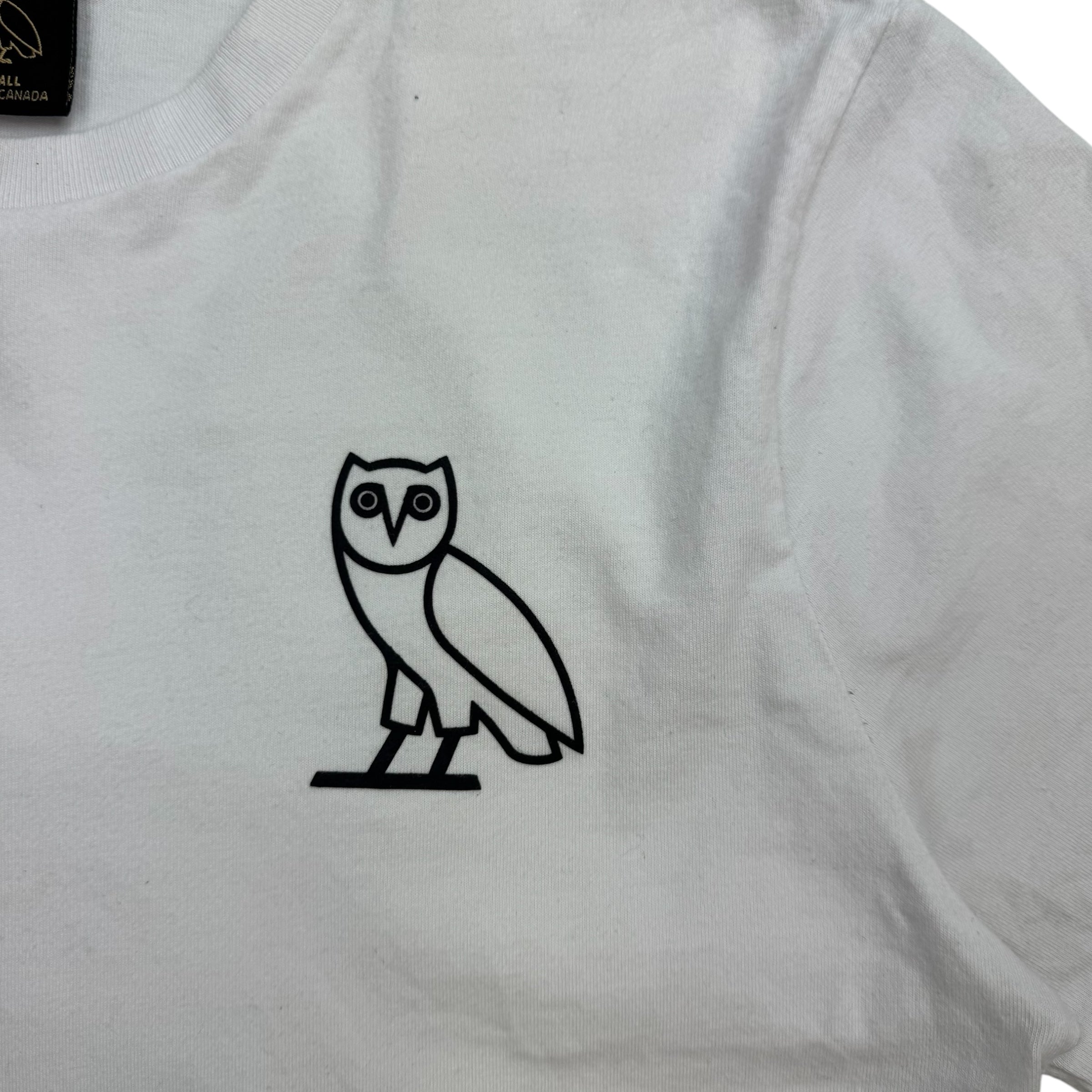 OVO Runner Logo Tee White