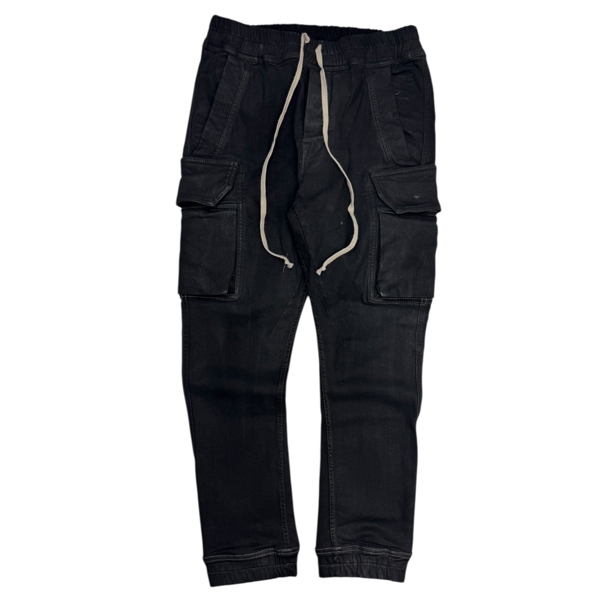 DRKSHDW Rick Owens Denim Mastodon Cut In Black