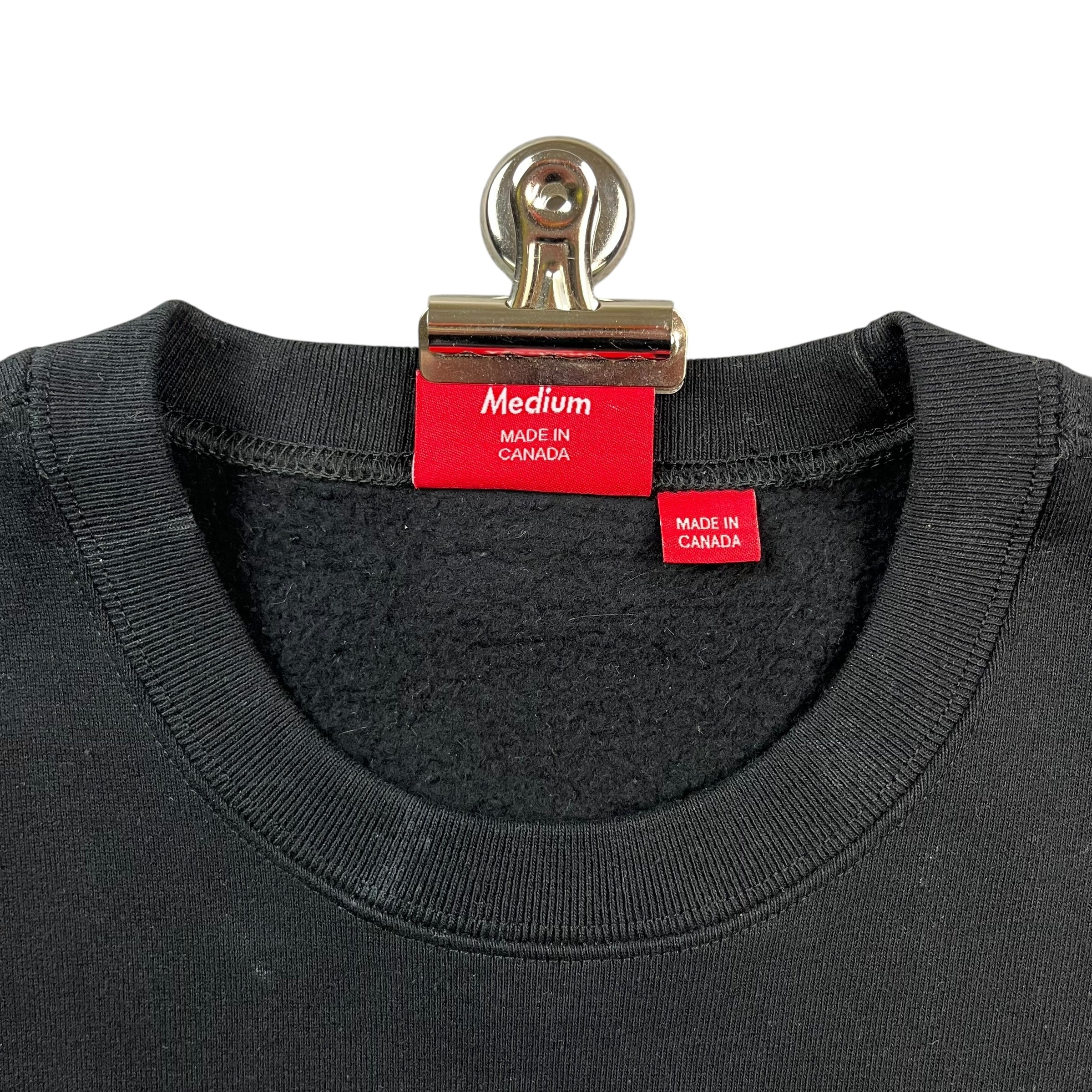 Supreme Small Box Crewneck Black