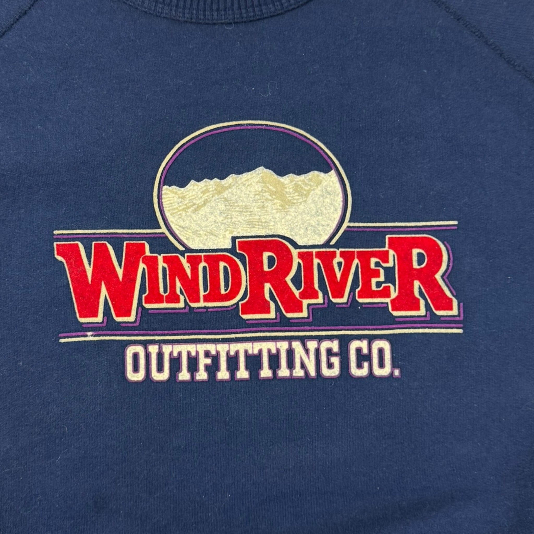 Vintage Windriver Outfitting Co. Crewneck Navy
