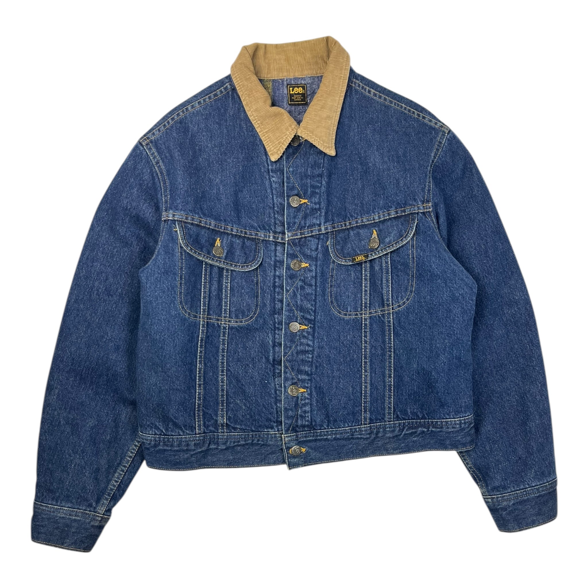 Vintage Lee Lined Denim Rider Jacket