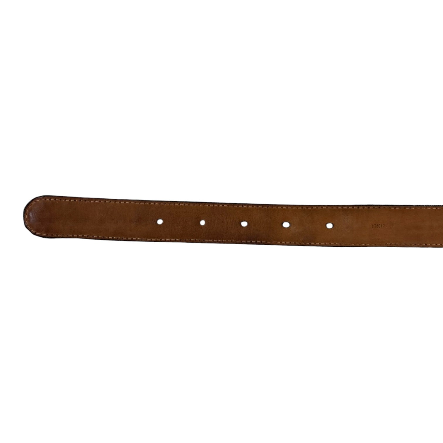 Louis Vuitton Marc Jacobs Monogram Denim Belt Black