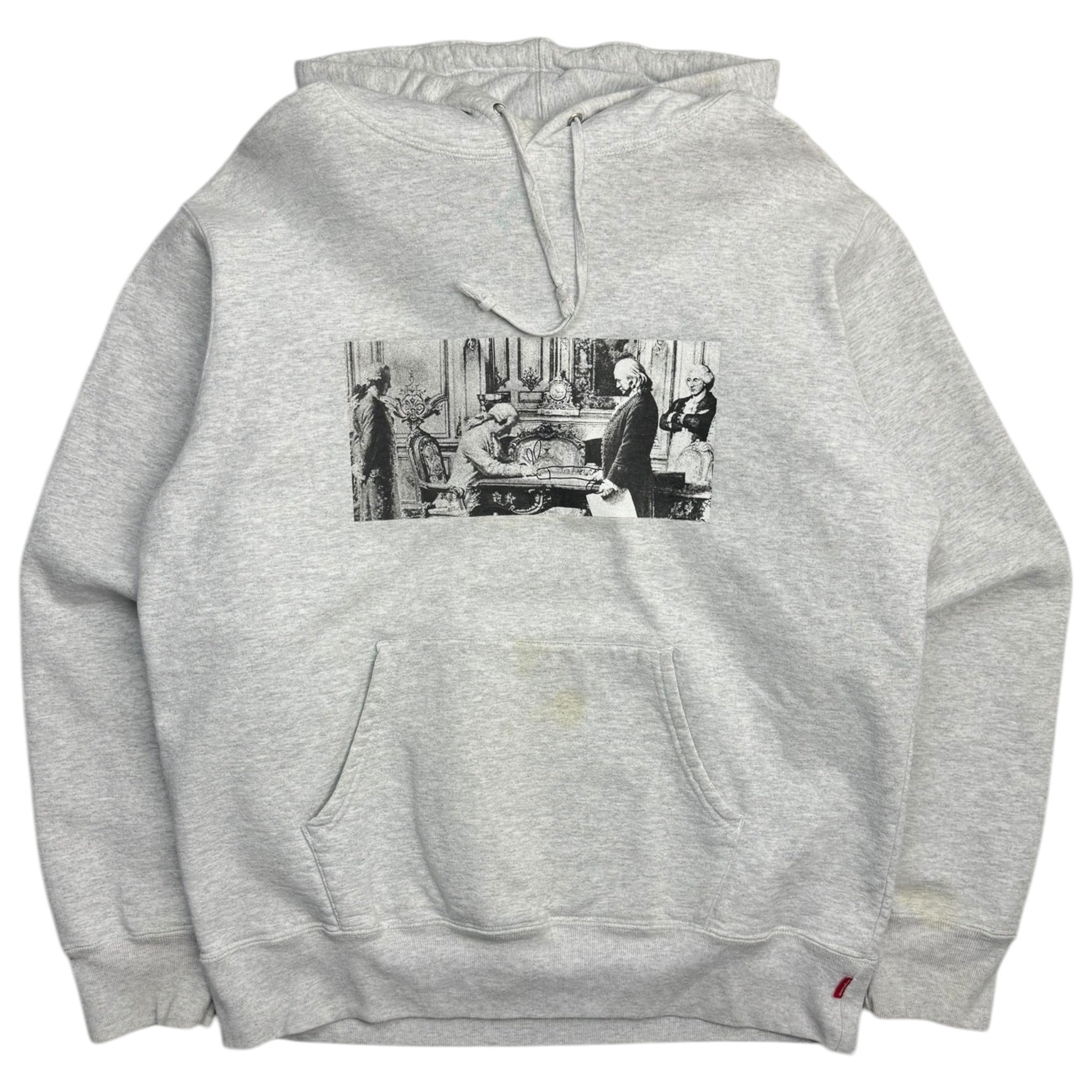 Supreme Mike Kelley Signing The Treaty Pullover Hoodie XL