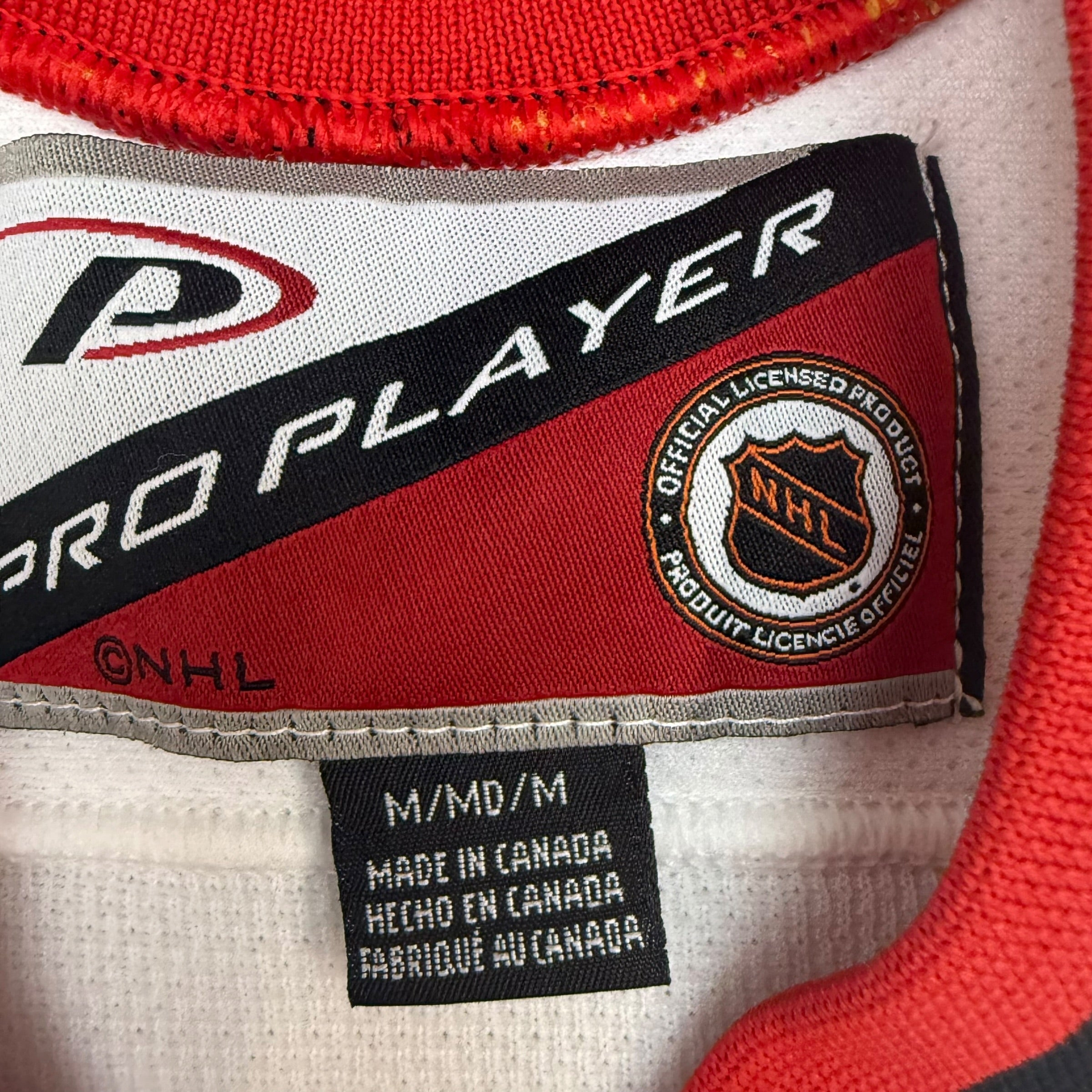Vintage Pro Player Carolina Hurricanes Away Jersey White