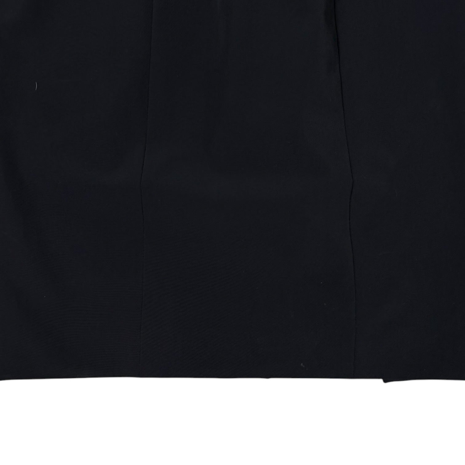 (W) Prada Scoop-Back Dress Black