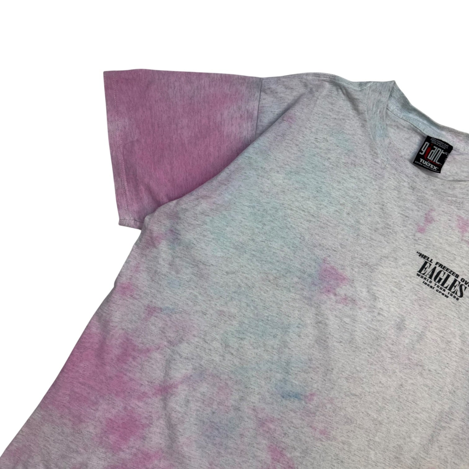 1996 Eagles Hell Freezes Over World Tour Local Crew Tee White