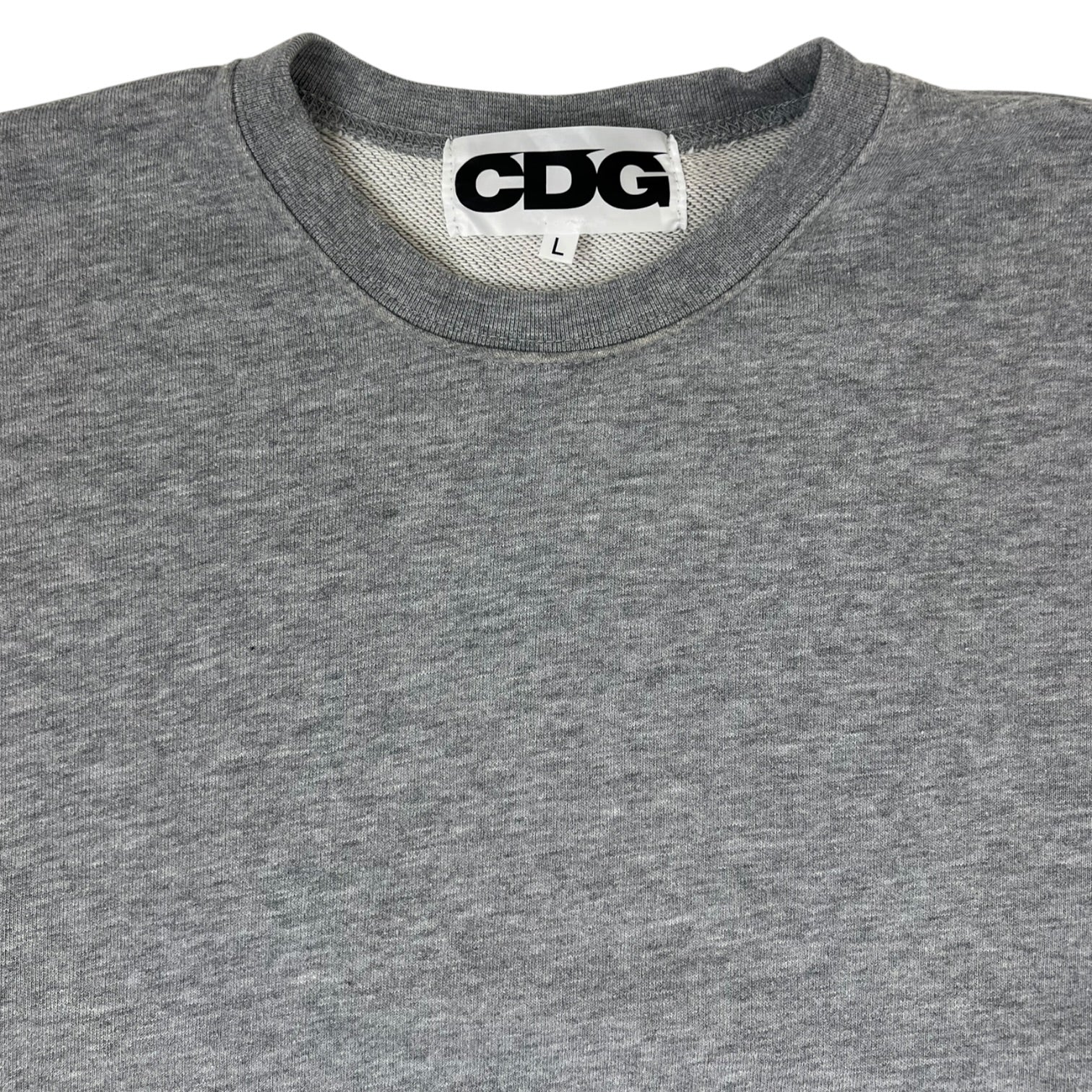 Comme Des Garçon Crewneck Sweater Grey