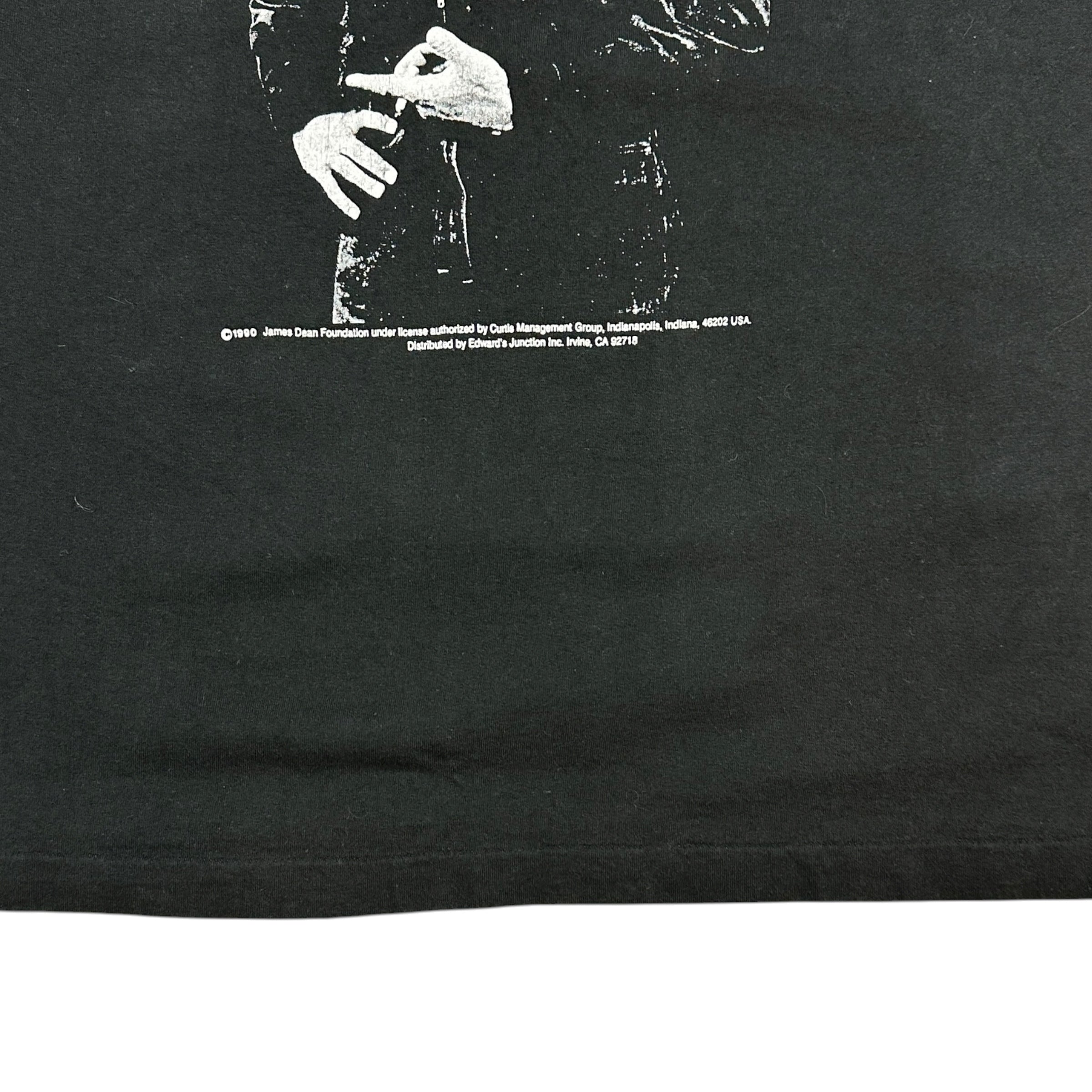 1990 James Dean Photo Tee Black