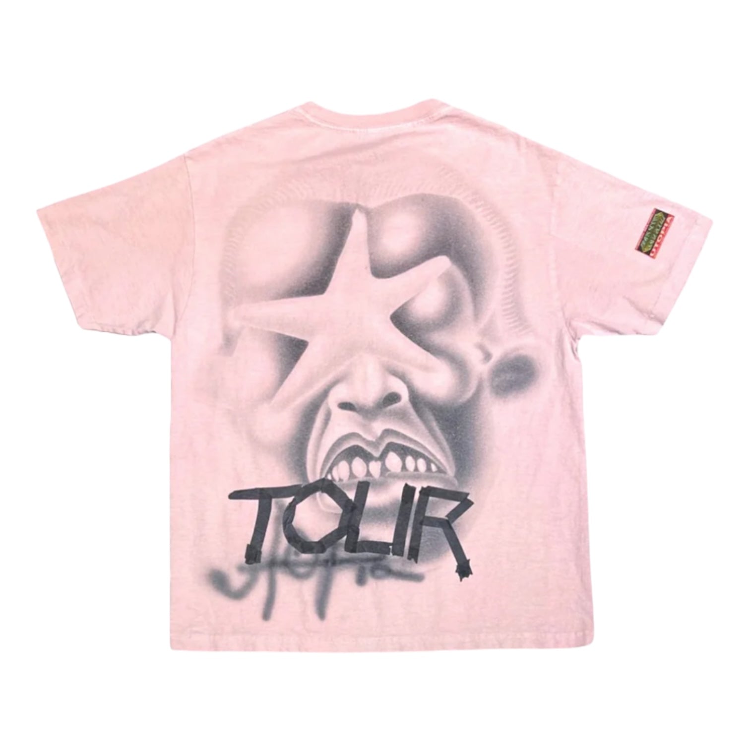 Travis Scott Utopia Tour Front Row Seats Circus Maximus T-Shirt Pink