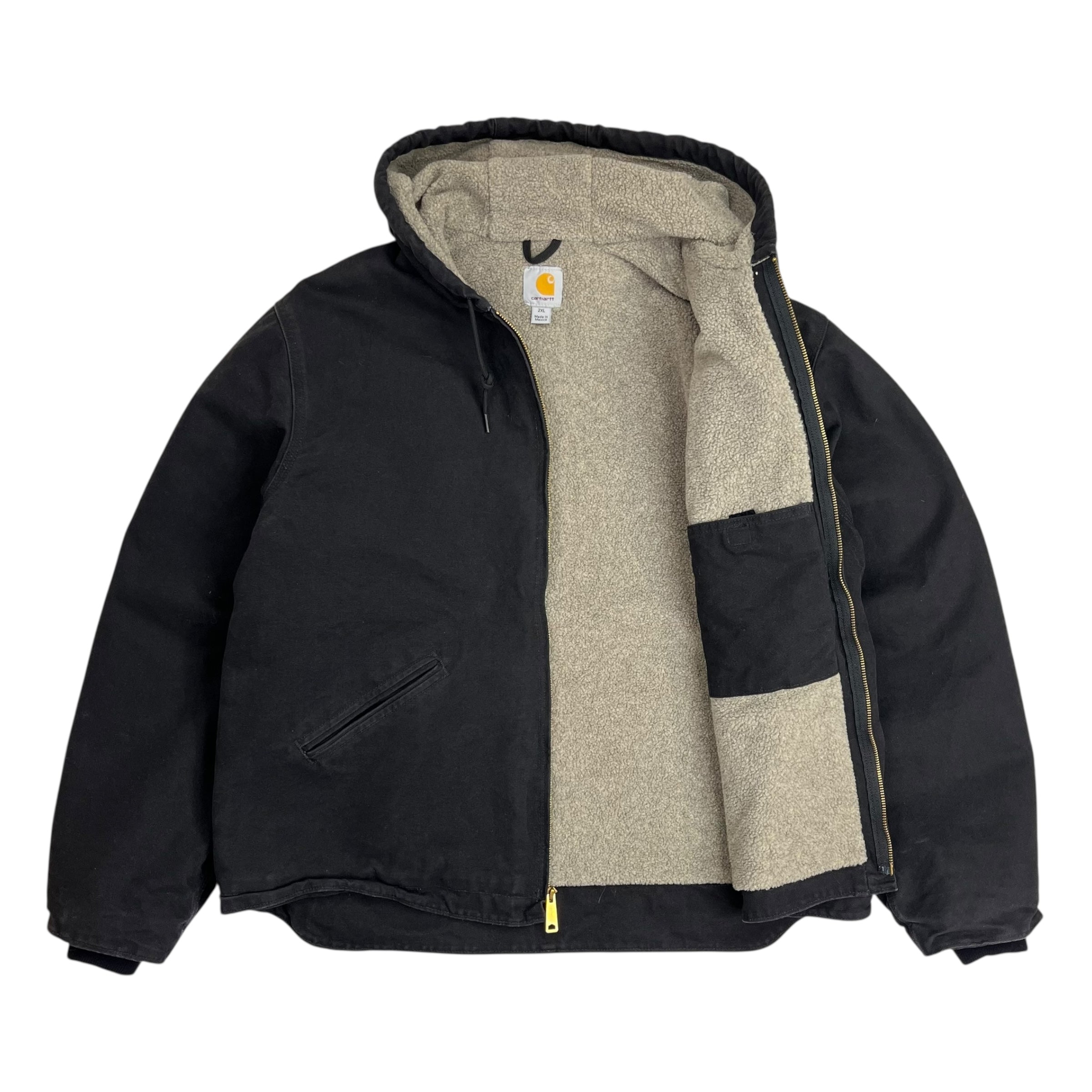 Vintage Carhartt Sierra Lined Jacket Black
