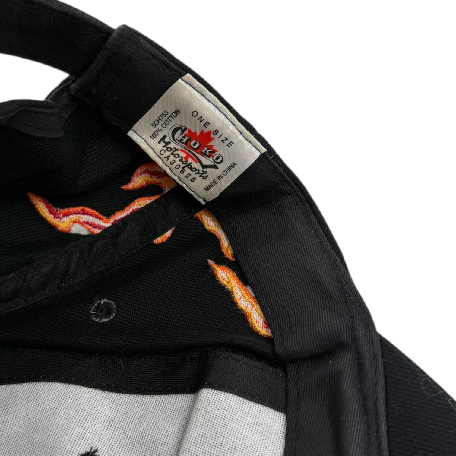 Vintage Choko Motorsports Cheverolet Hot Head Strapback Hat