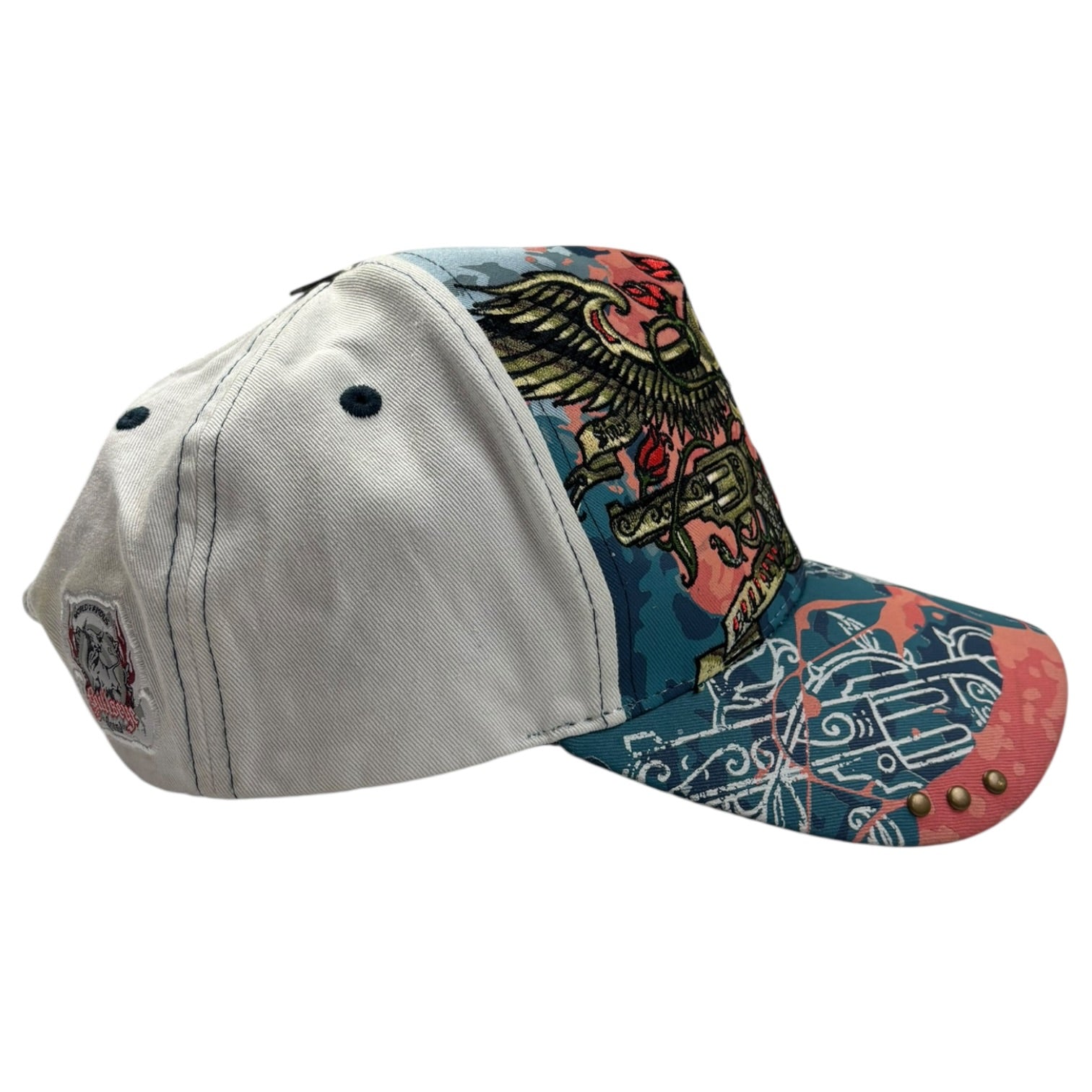 Y2K Bullseye Tattoos Cyber Hat