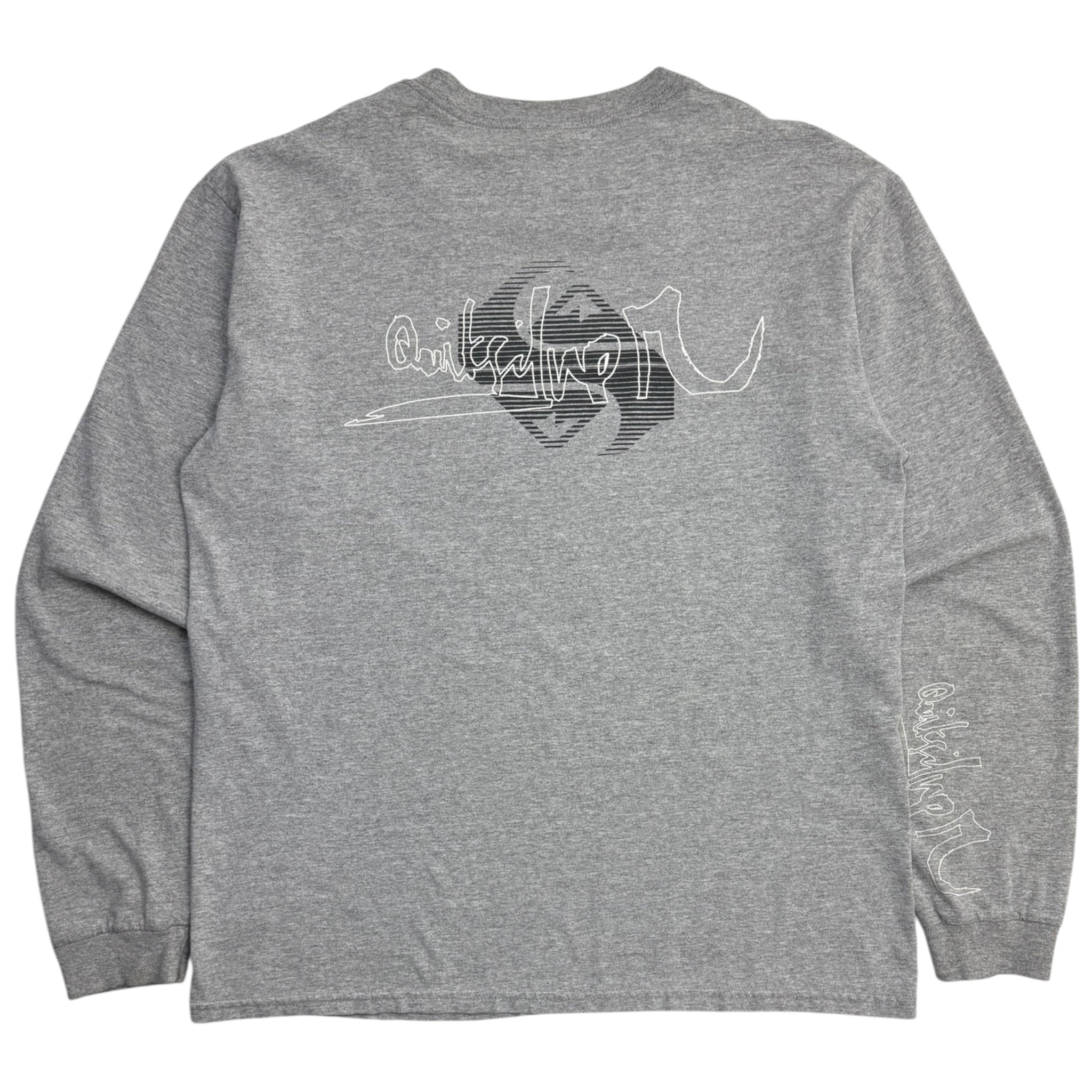 Y2K Quiksilver Center Logo Surf Longsleeve