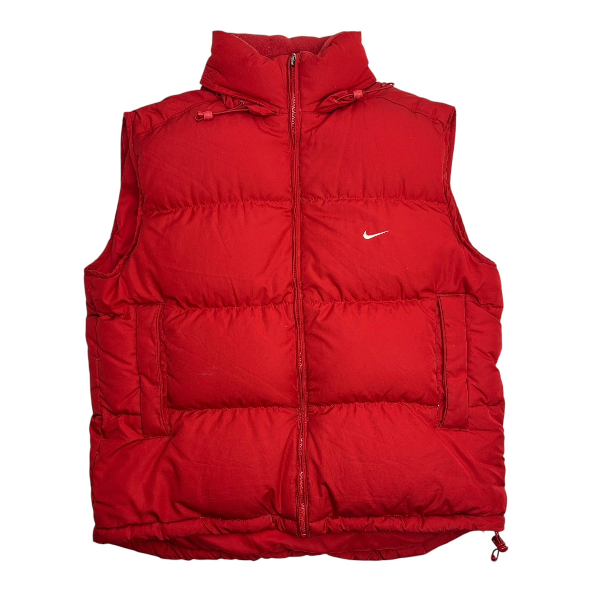 Vintage Nike Puffer Vest Red